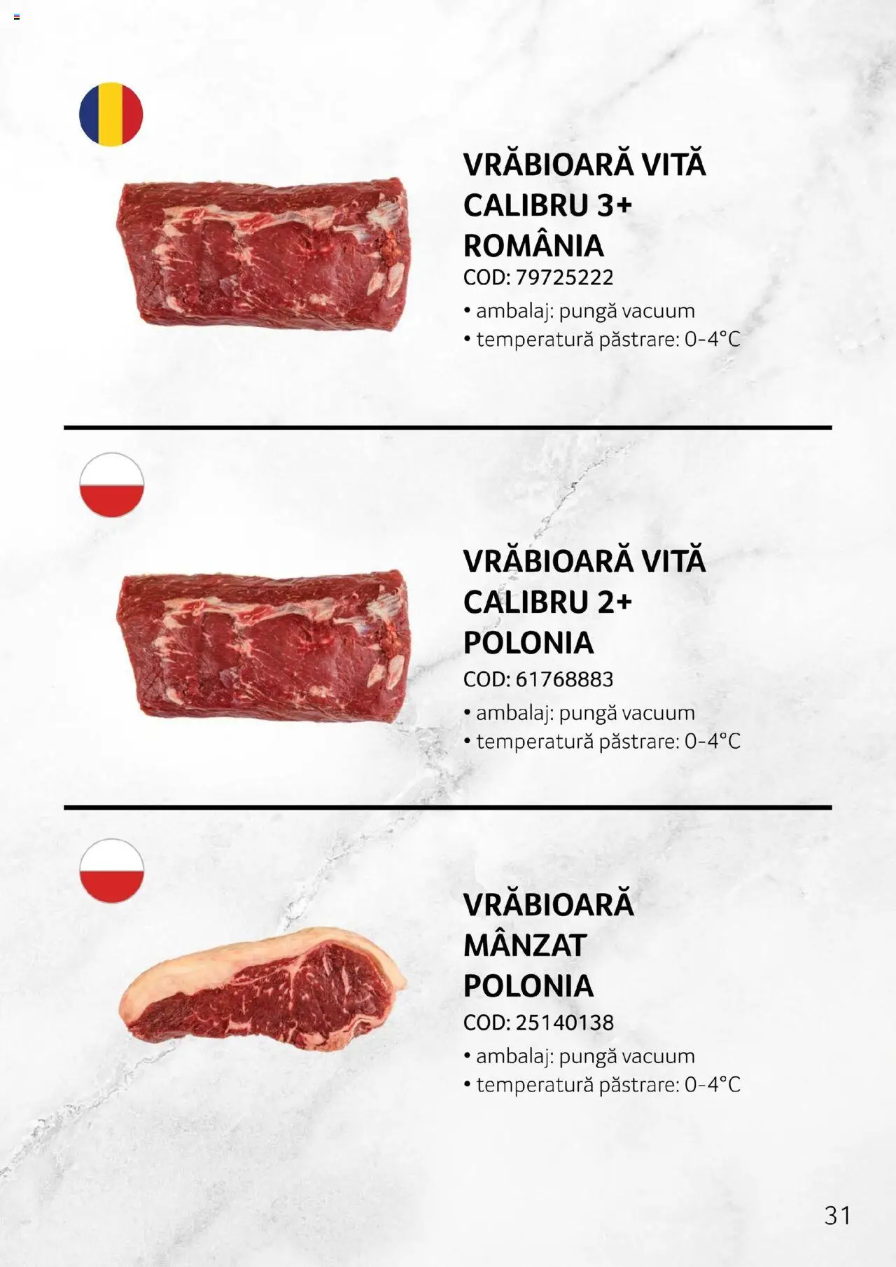 Catalog Selgros - Carne – valabil de la 27.04.2023 | Pagină: 31 | Produse: Pungă