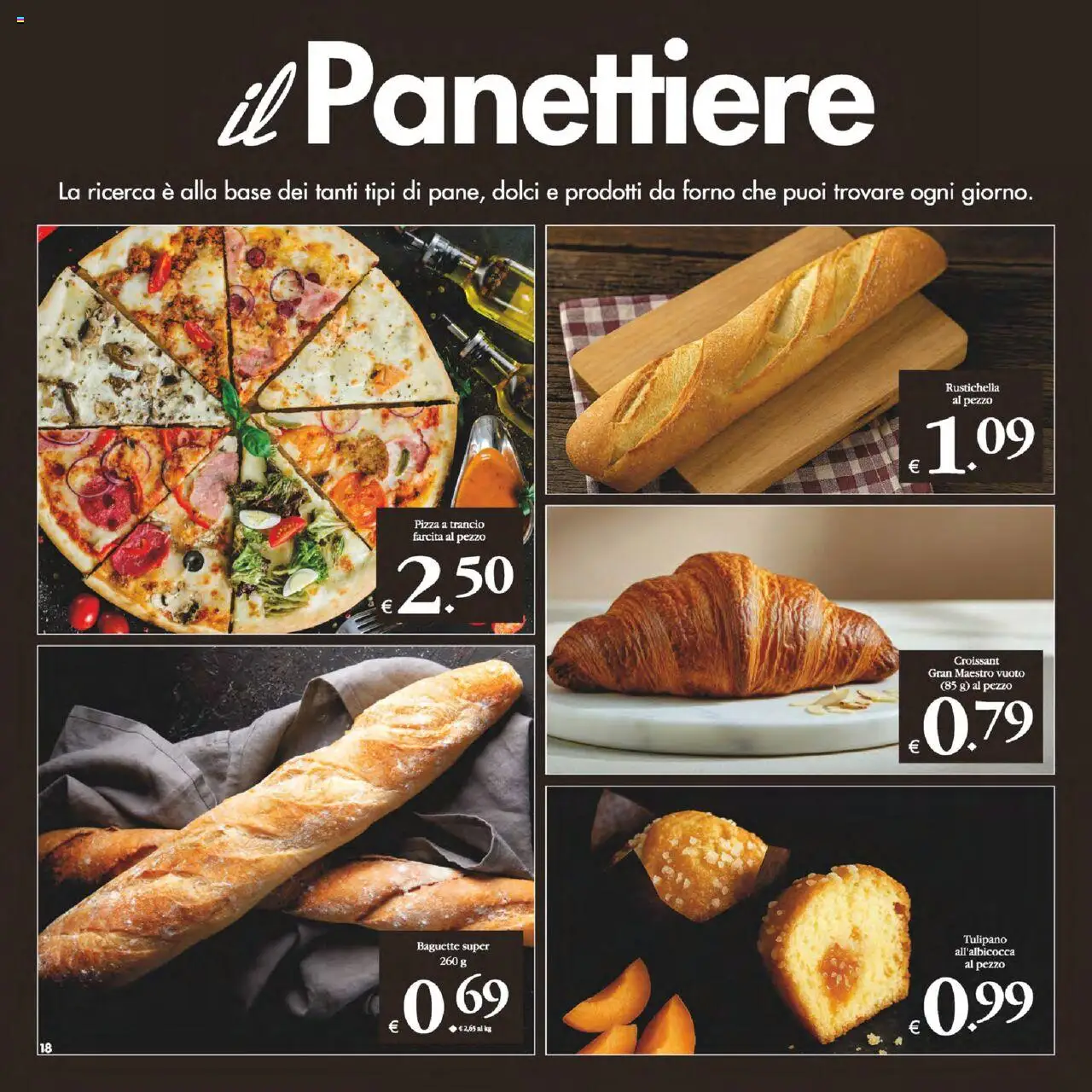 Volantino Decò del 12.09.2025 | Pagina: 18 | Prodotti: Pizza, Croissant, Forno