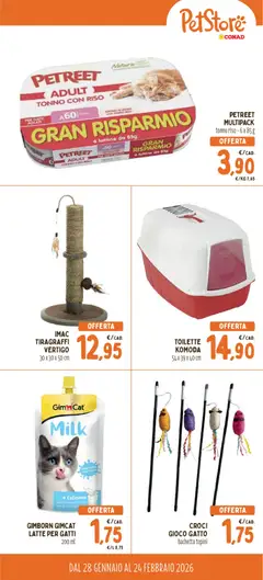 Anteprima del volantino IMAC TIRAGRAFFI VERTIGO, 30 x 30 x 50 cm valido a partire dal 28.01.2026 | Pagina: 2 | Prodotti: Riso, Tiragraffi, Latte, Gioco