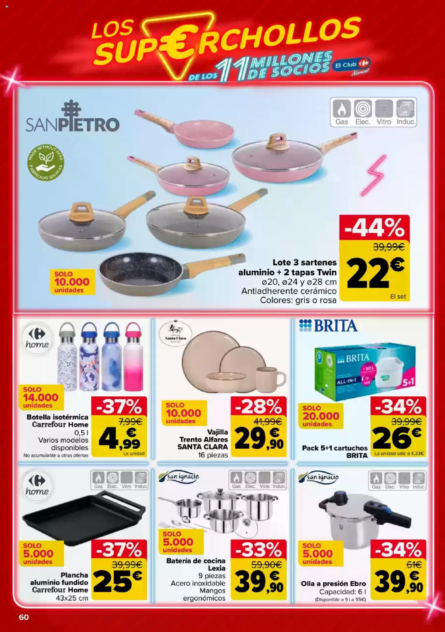 Carrefour folleto │ válido desde el 23.04.2026 | Página: 59 | Productos: Βρεφικό κρεβάτι, Cocina, Plancha, Batería