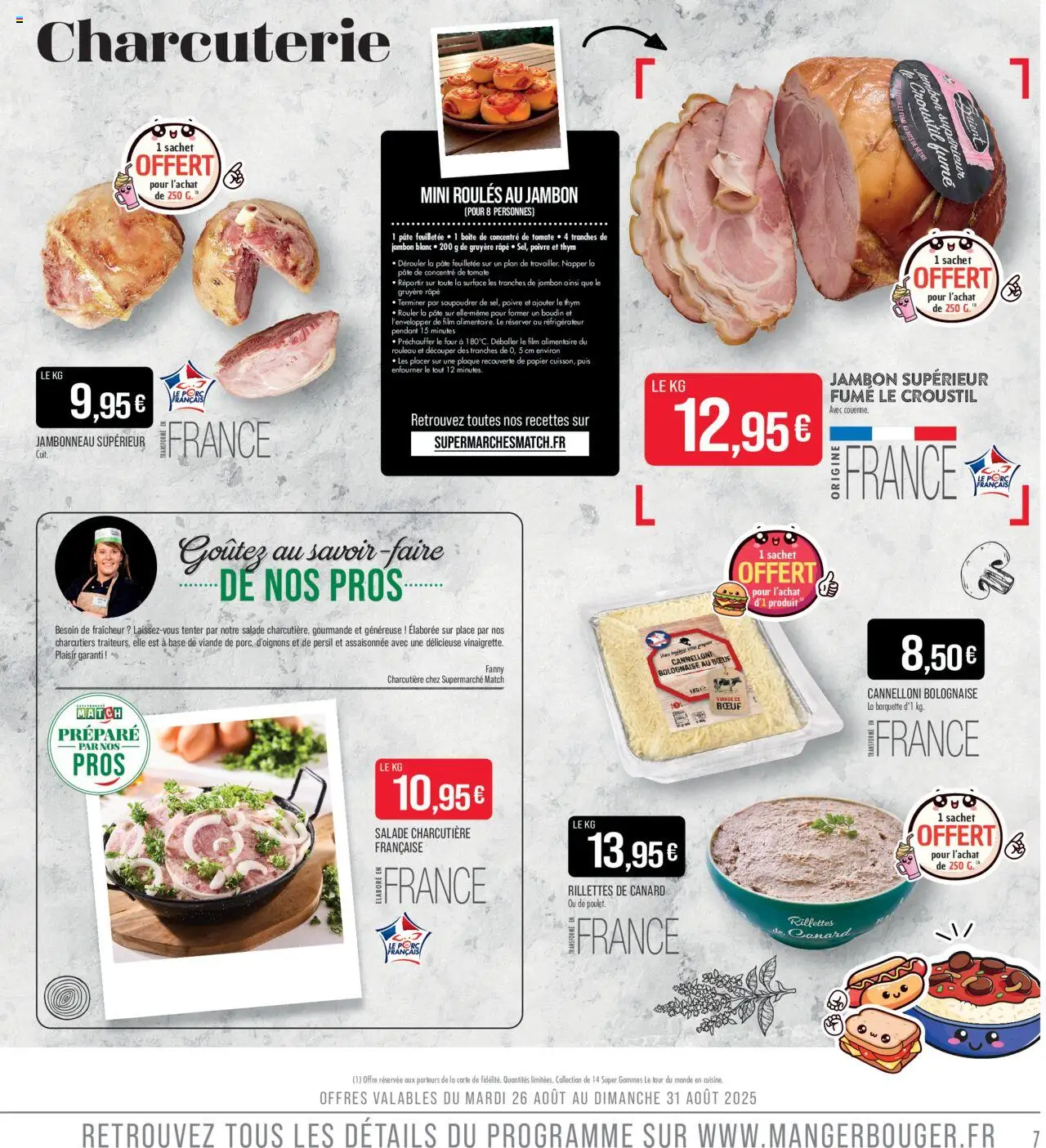  | Page: 7 | Produits: Base, Persil, Pâte feuilletée, Jambon