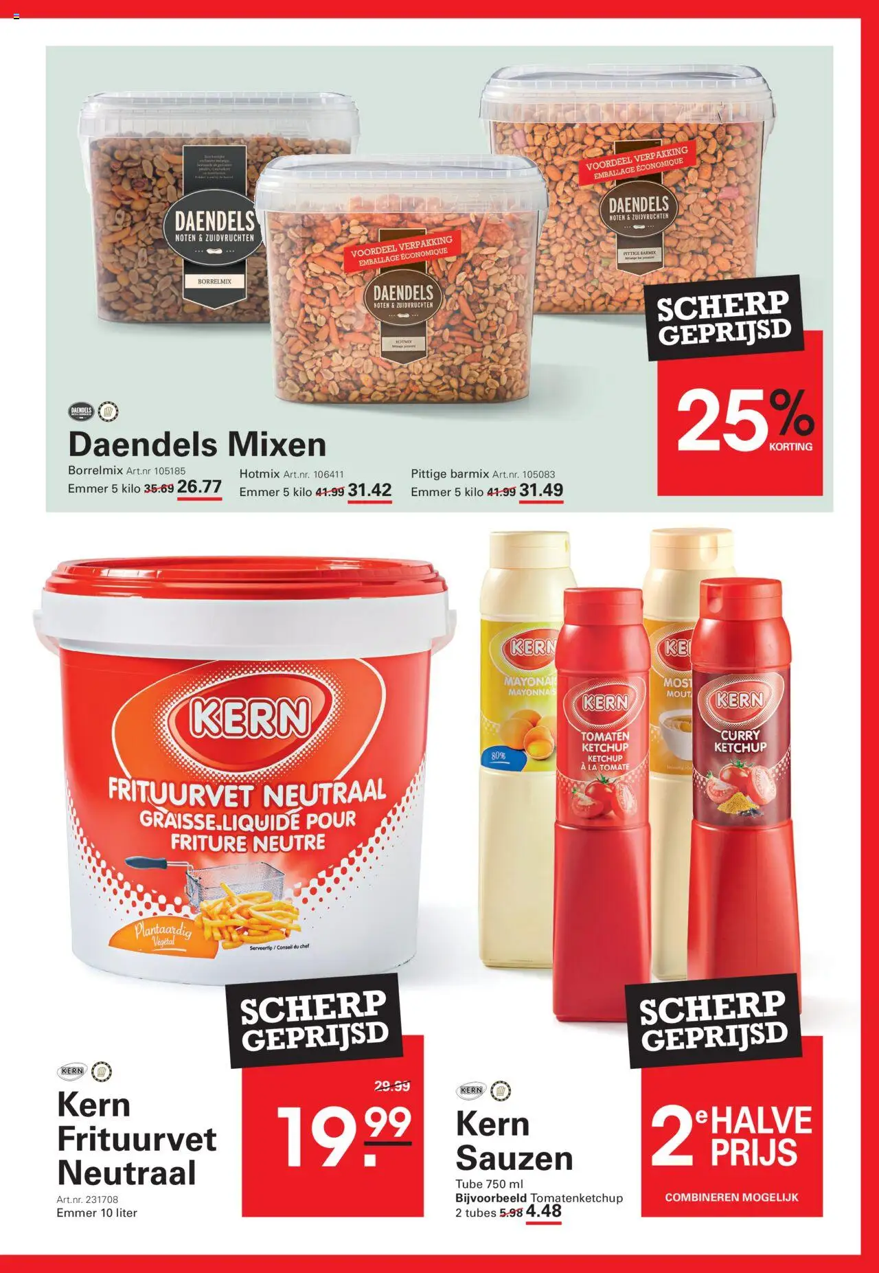  | Pagina: 9 | Producten: Tomaten, Ketchup, Noten, La