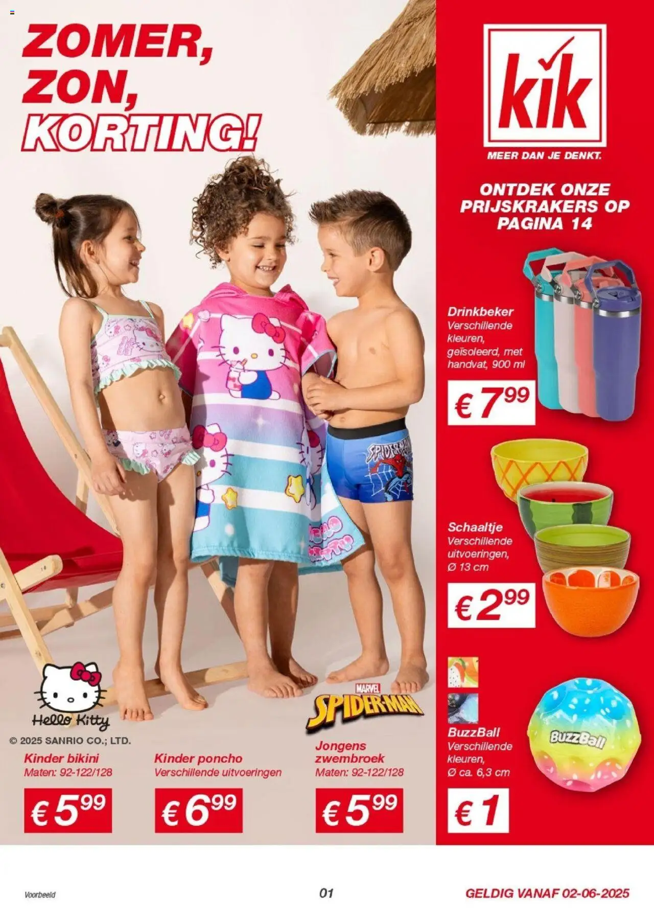 | Pagina: 1 | Producten: Poncho, Kinder