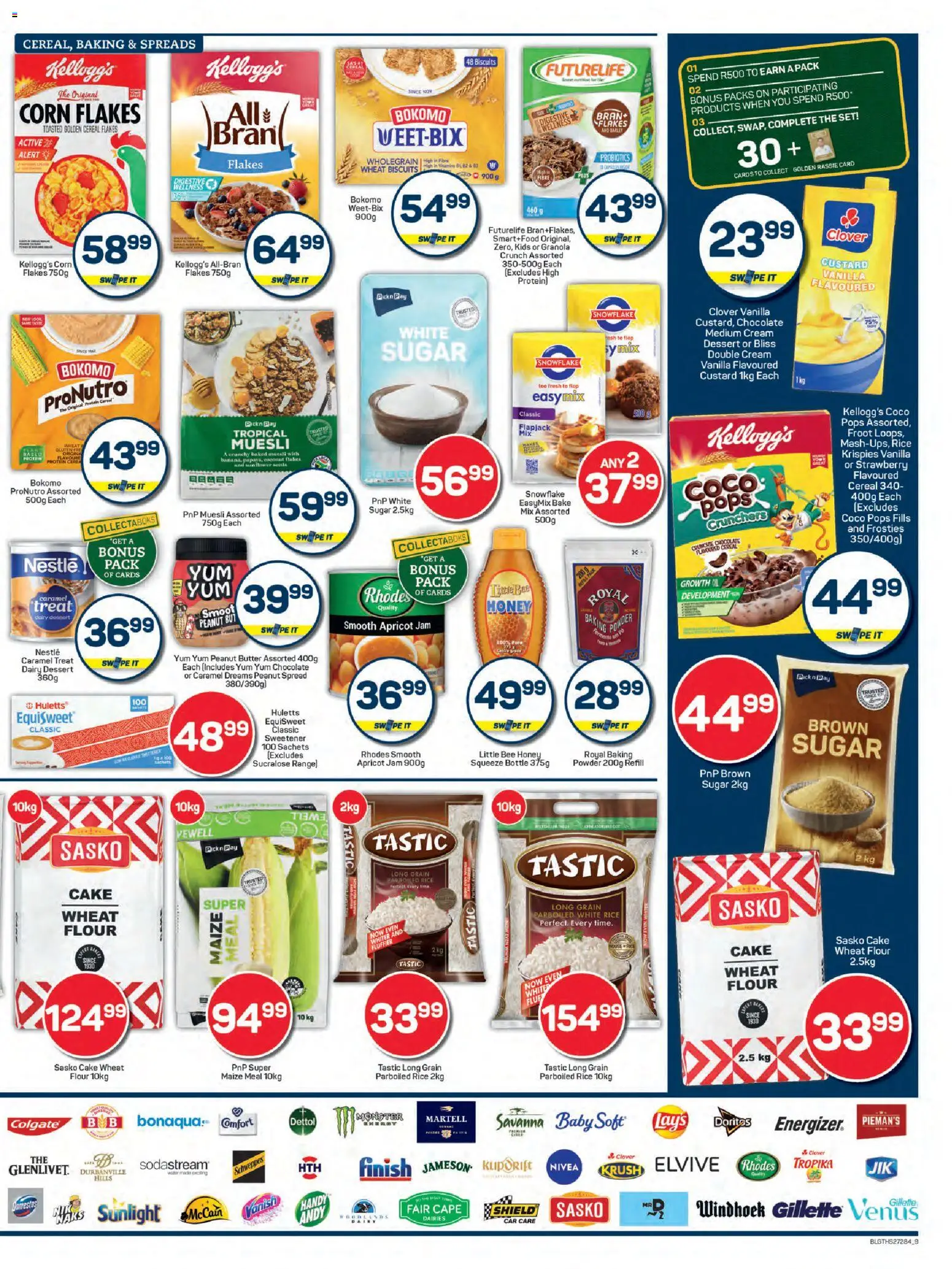 New Pick n Pay catalogue – valid from 23.10.2025 | Page: 9 | Products: Maize meal, Powder, Cream, Baking powder
