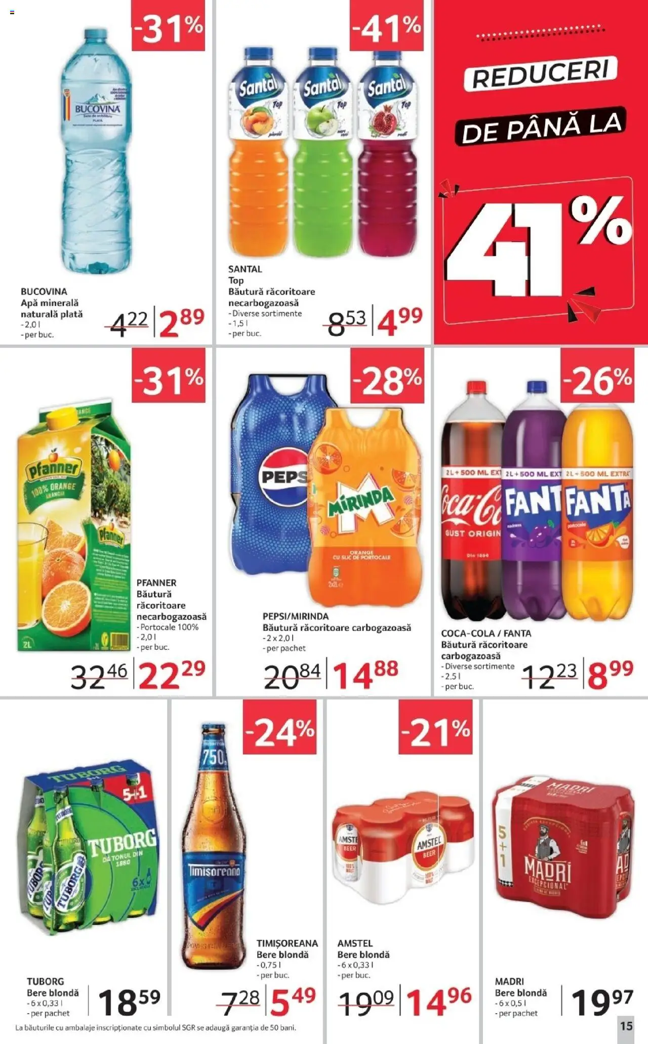 Noul catalog Selgros – valabil de la 17.10.2025 | Pagină: 15 | Produse: Yazı tahtası kalemi, Suc, Portocale, Apă