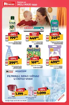 Mega Maxi katalog - važi od 21.08.2025 | Strana: 27 | Proizvode: Badem, Vlažne maramice, Pasta za zube, Tečnost za ispiranje usta