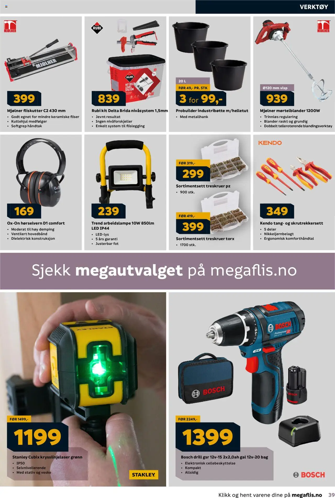  | Side: 39 | Produkter: Drill, Bag, Suho sadje, Суміш дитяча