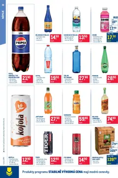 Makro leták - Pro milovníky jídla od 16.07.2025 | Strana: 20 | Produkty: Mošt, Mountain Dew, Kolagen, Minerální voda