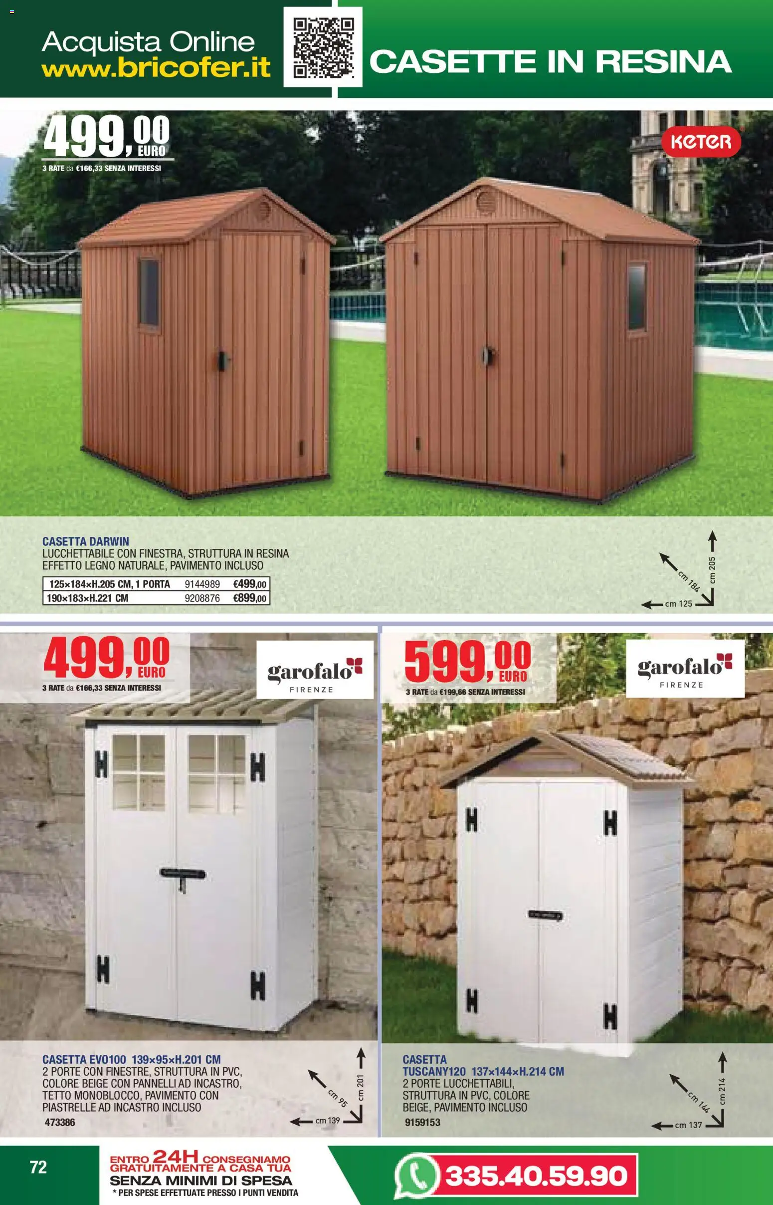 Volantino Bricofer del 14.04.2026 | Pagina: 72 | Prodotti: Pavimento, Piastrelle