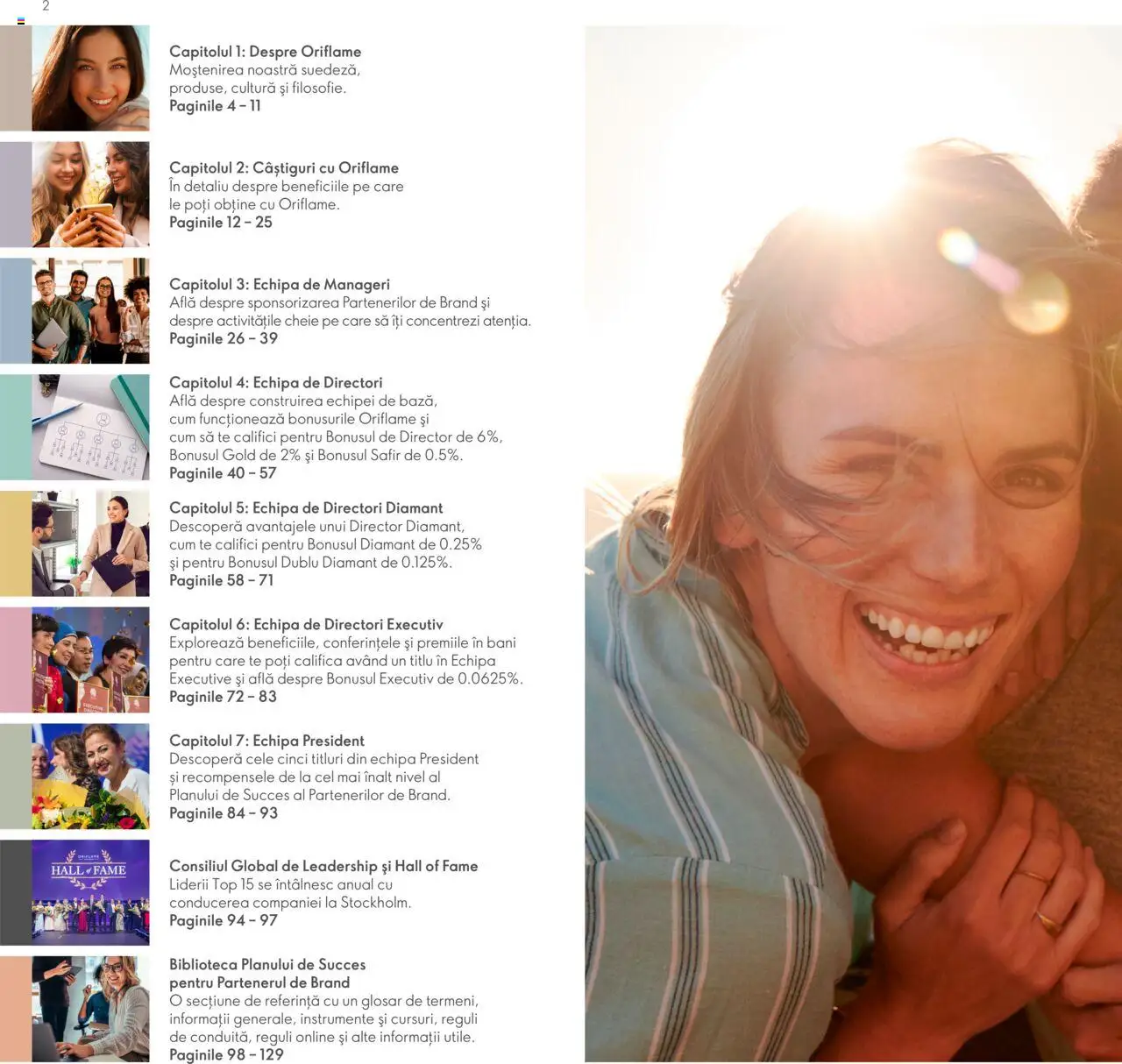Noul catalog Oriflame – valabil de la 09.07.2024 | Pagină: 2 | Produse: Top, Bibliotecă