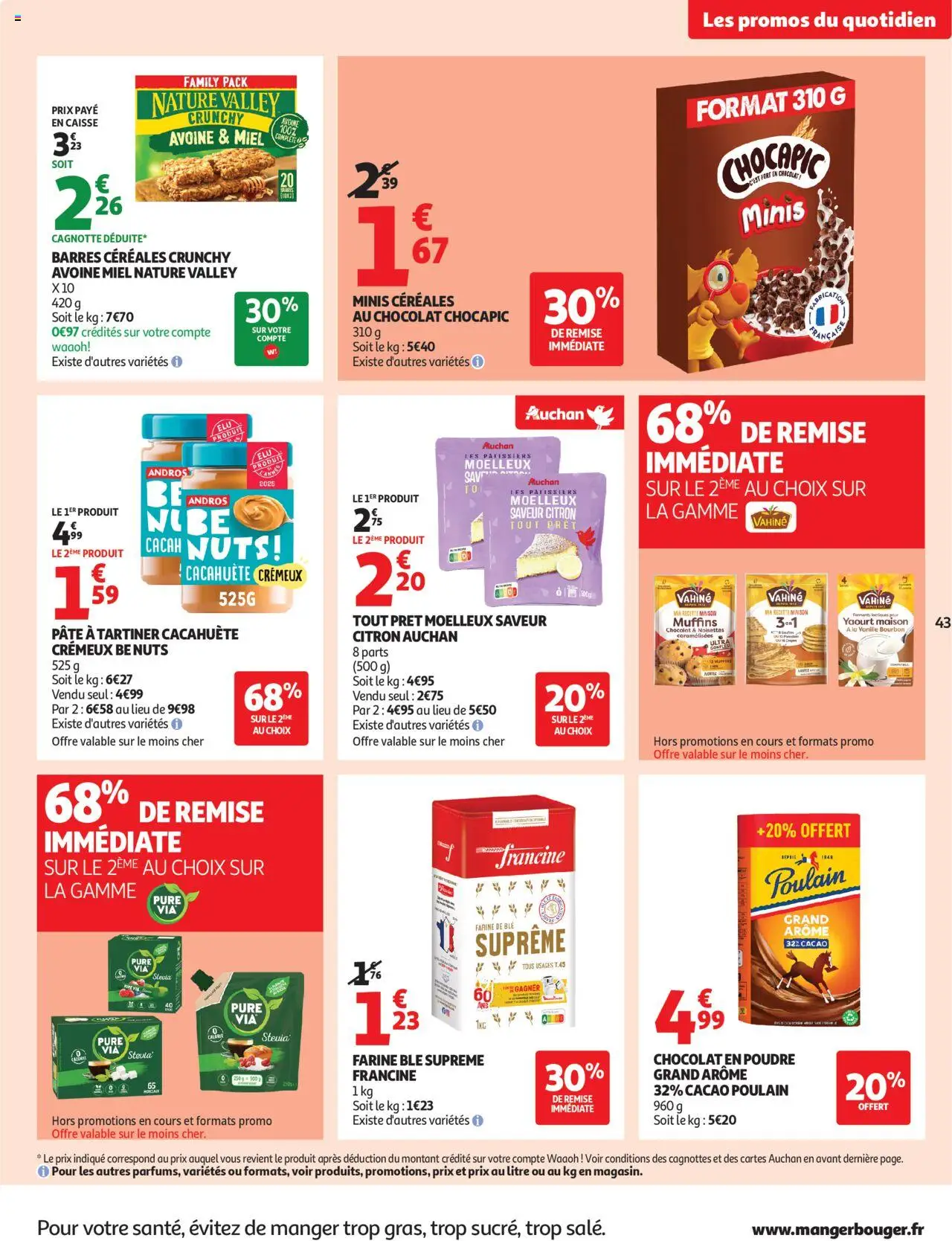 {H1} | Page: 44 | Produits: Citron, Farine de ble, Yaourt, Bourbon
