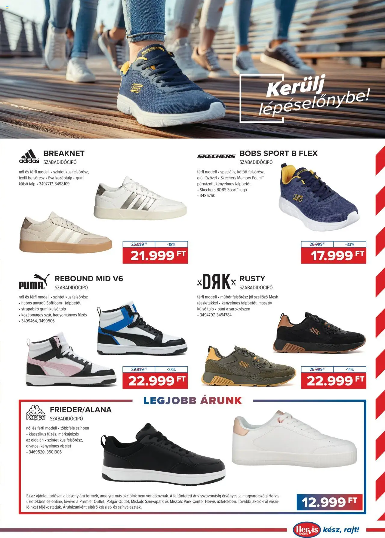 Hervis Sports akciós ujság - amely érvényes a következő dátumtól: 07.10.2025 | Oldal: 7