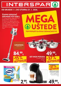 Katalog Interspar - Pregled kataloga iz trgovine Interspar, vrijedi od 07.01.2026