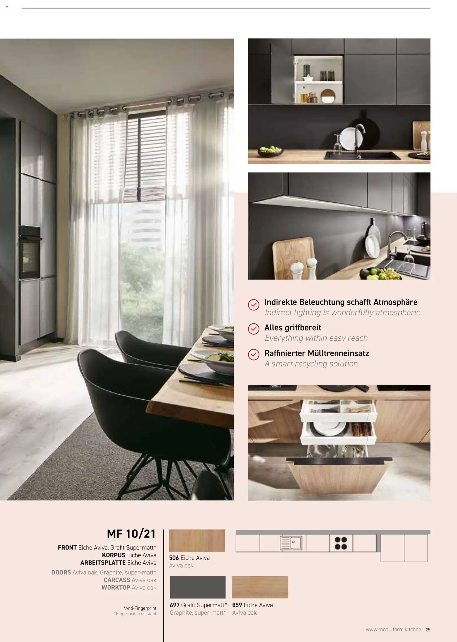 Ostermann Modulform Küchenprospekt 2026 – gültig ab 01.01.2026 | Seite: 25