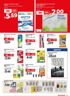 Volantino bennet del 11.09.2025 | Pagina: 31 | Prodotti: Connettore, Evidenziatore, Pennarelli, Correttore