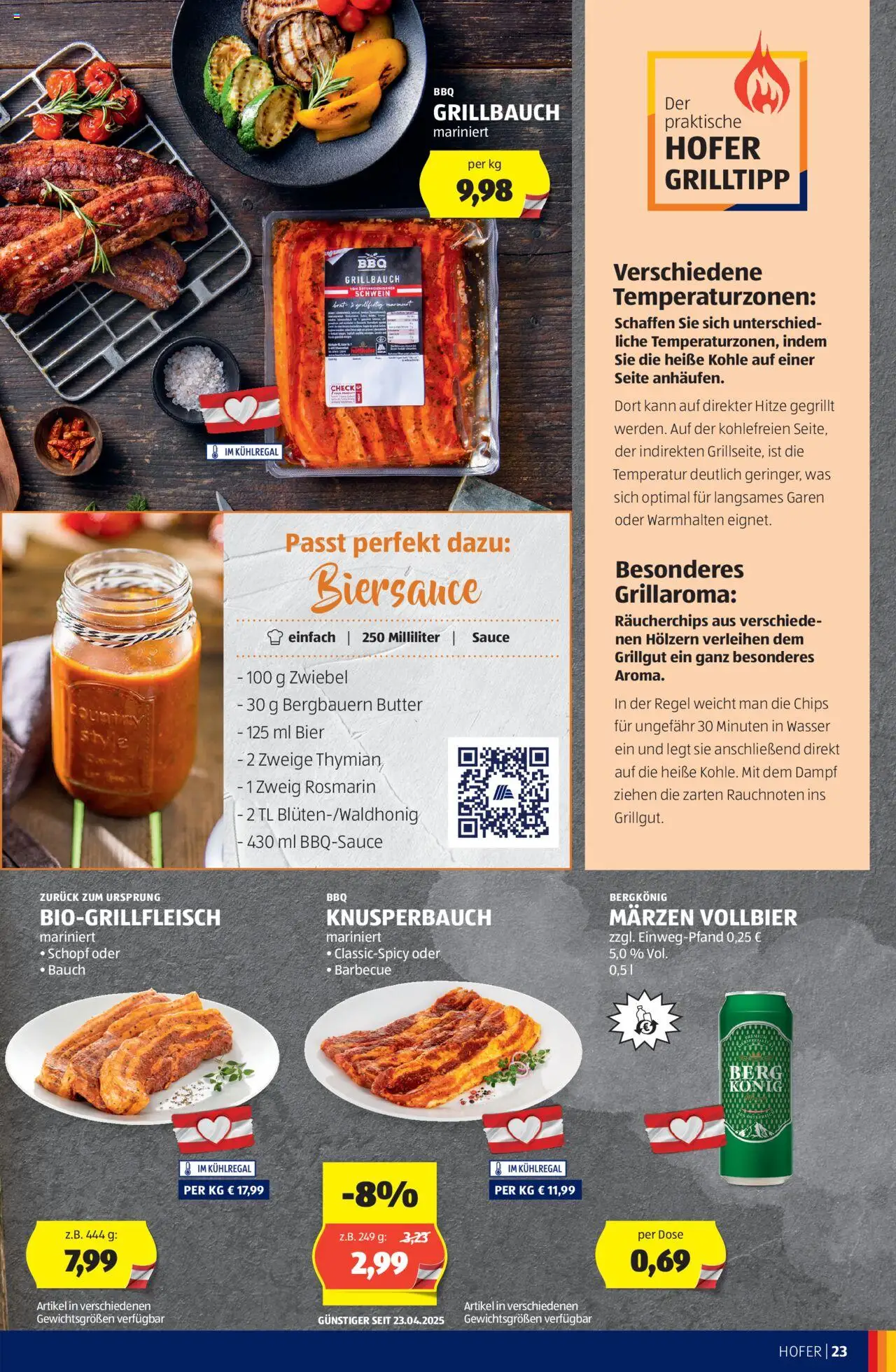 Hofer Frühjahr-/Sommerkatalog gültig ab 30.04.2025 | Seite: 23