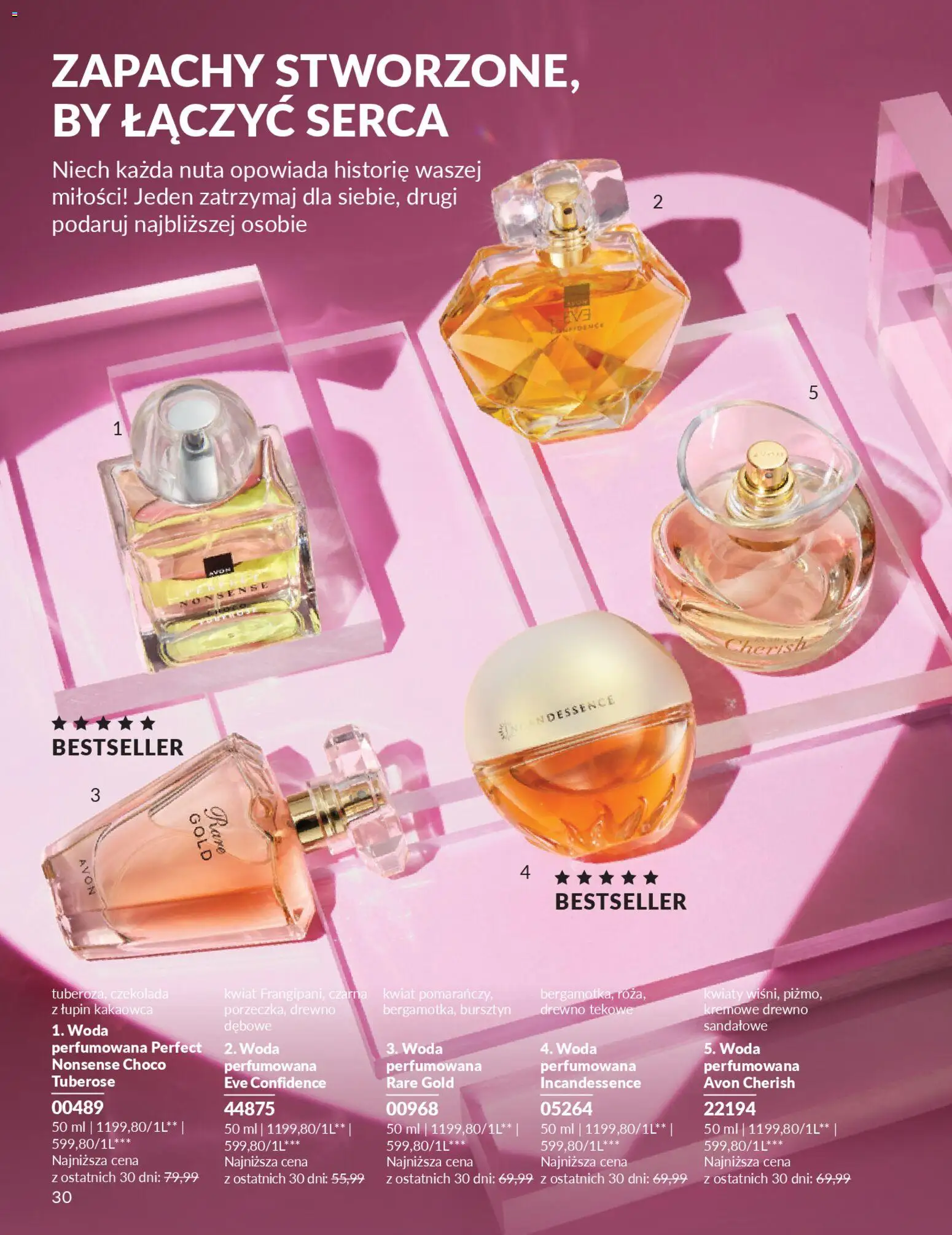 Avon Katalog 2 2026 od 01.02.2026 | Strona: 30 | Produkty: Czekolada, Kwiaty, Woda