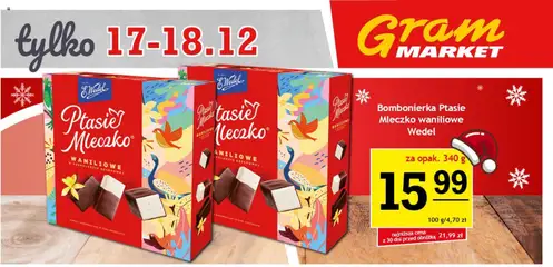 Pogląd oferty "Gram Market Gazetka - Niesłychanie Niskie Ceny" - ważna od 17.12.2025