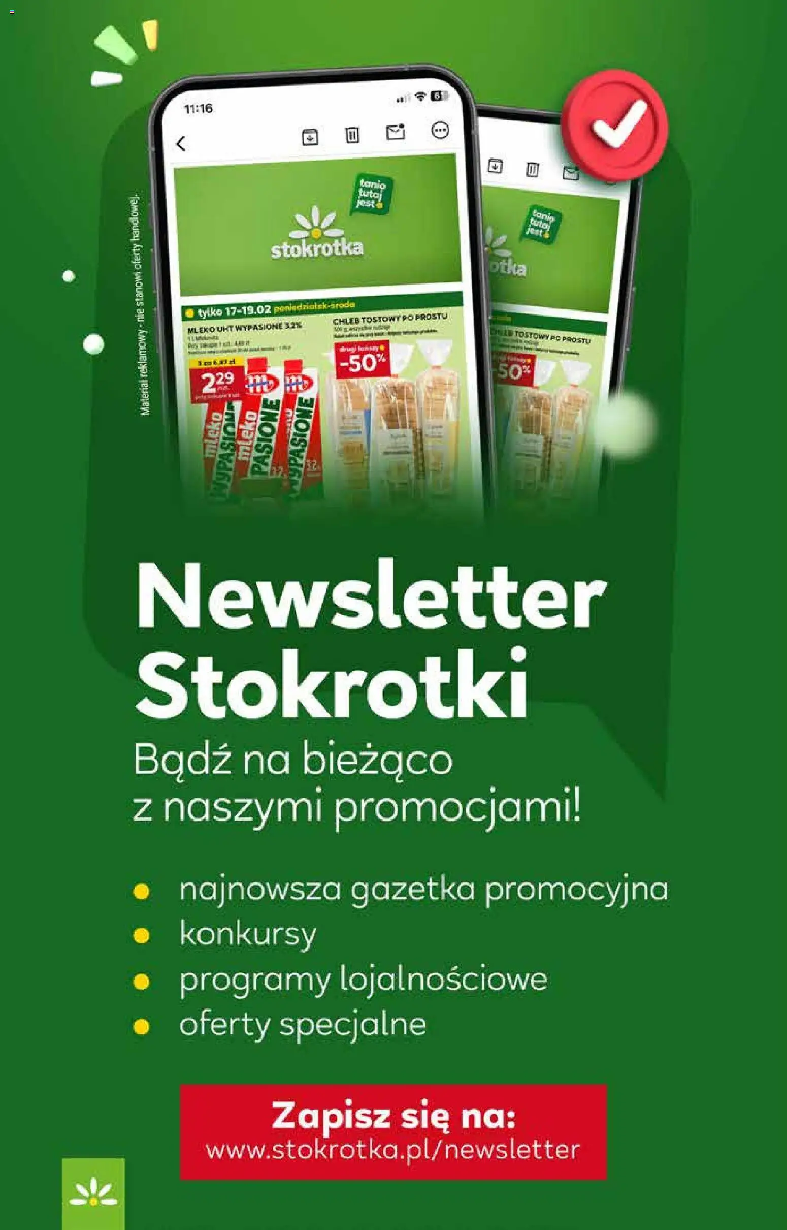 Stokrotka gazetka - Market od 29.04.2026 | Strona: 28 | Produkty: Chleb tostowy, Stokrotka, Mleko, Chleb