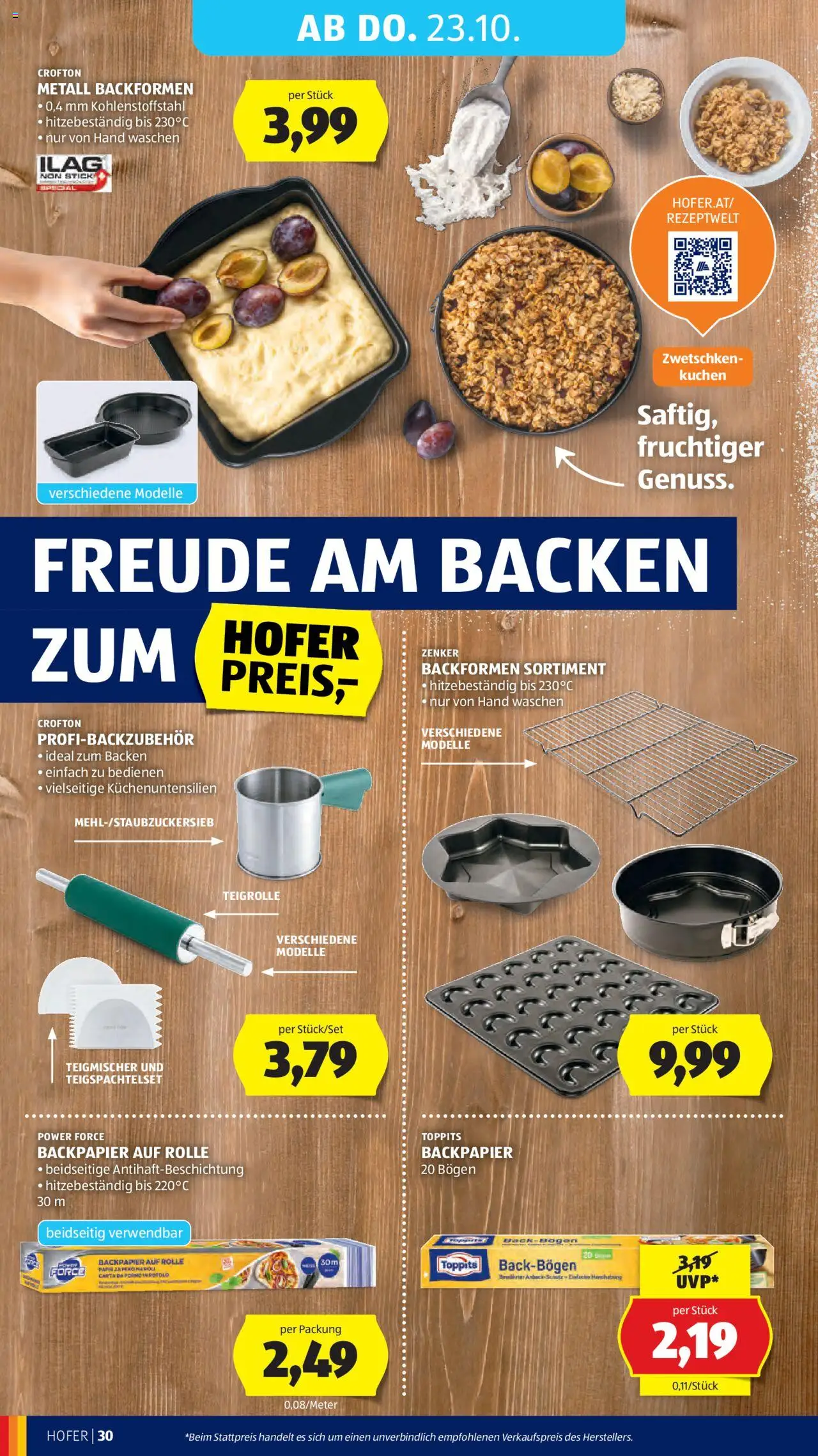 Hofer AT akciós ujság - amely érvényes a következő dátumtól: 17.10.2025 | Oldal: 34