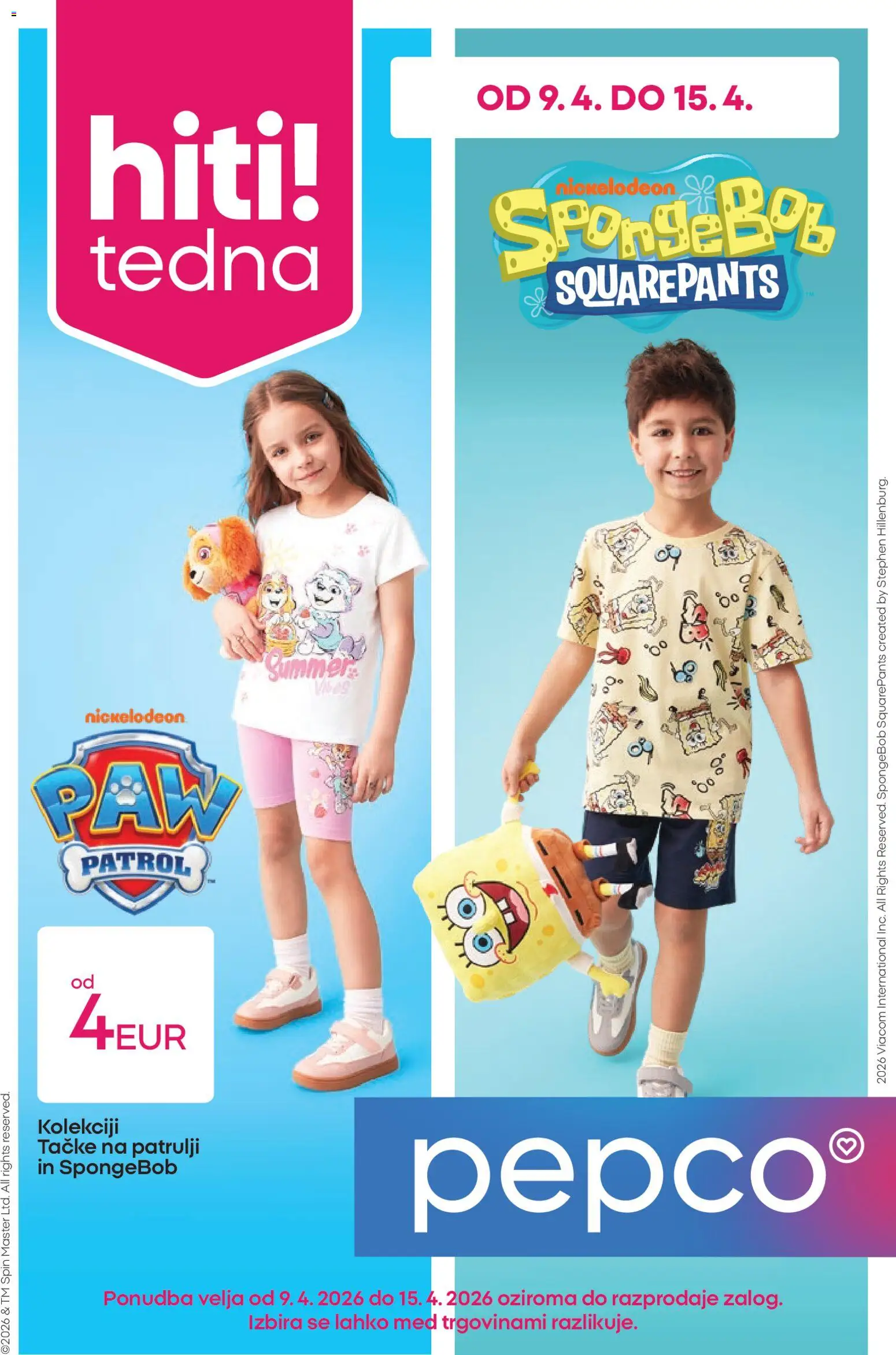 Novi Pepco katalog ponudbe – veljaven od 09.04.2026 | Stran: 1