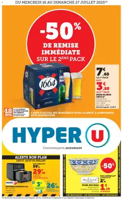 Hyper U - Prévisualisation de Hyper U catalogue valide à partir de 16.07.2025