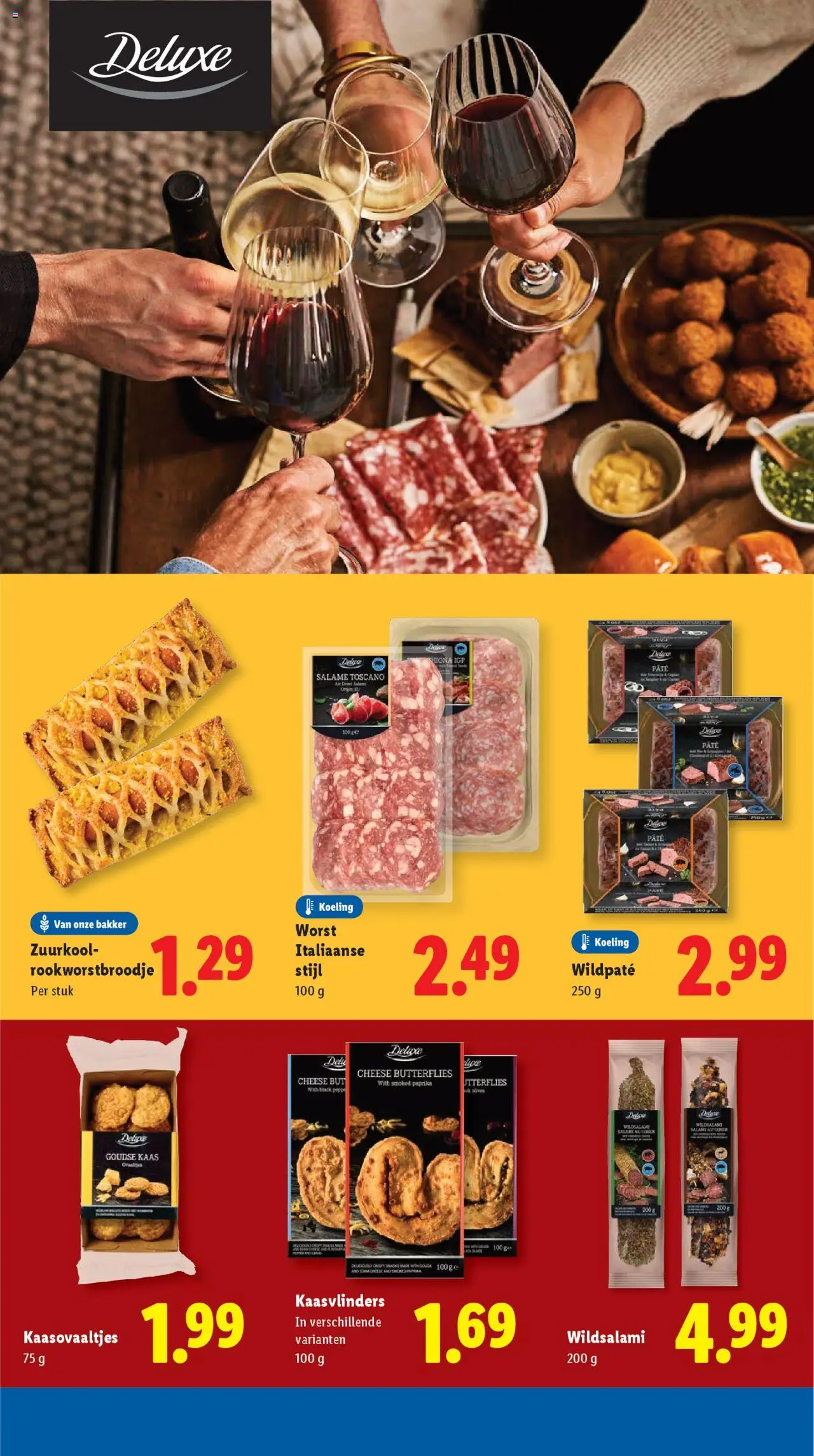 {H1} | Pagina: 21 | Producten: Kaas, Salami, Worst, Kész piskótalap