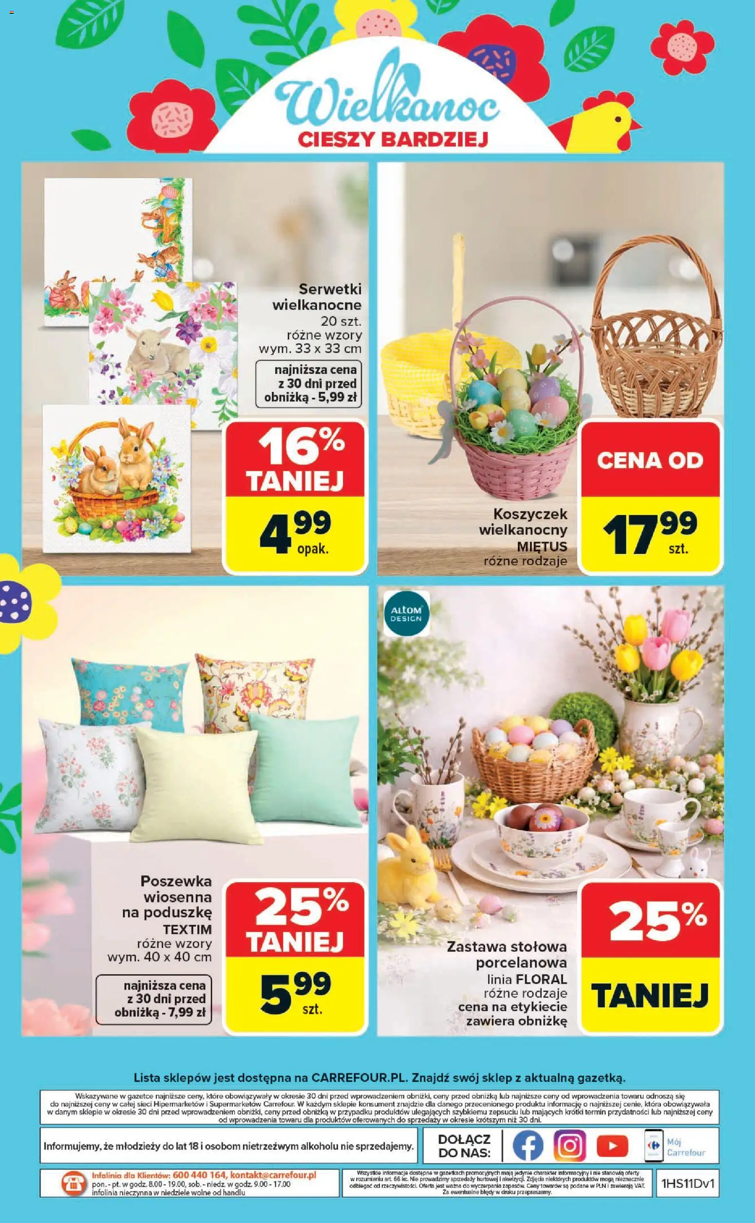 Carrefour gazetka - Wielkanoc cieszy bardziej od 09.03.2026 | Strona: 16