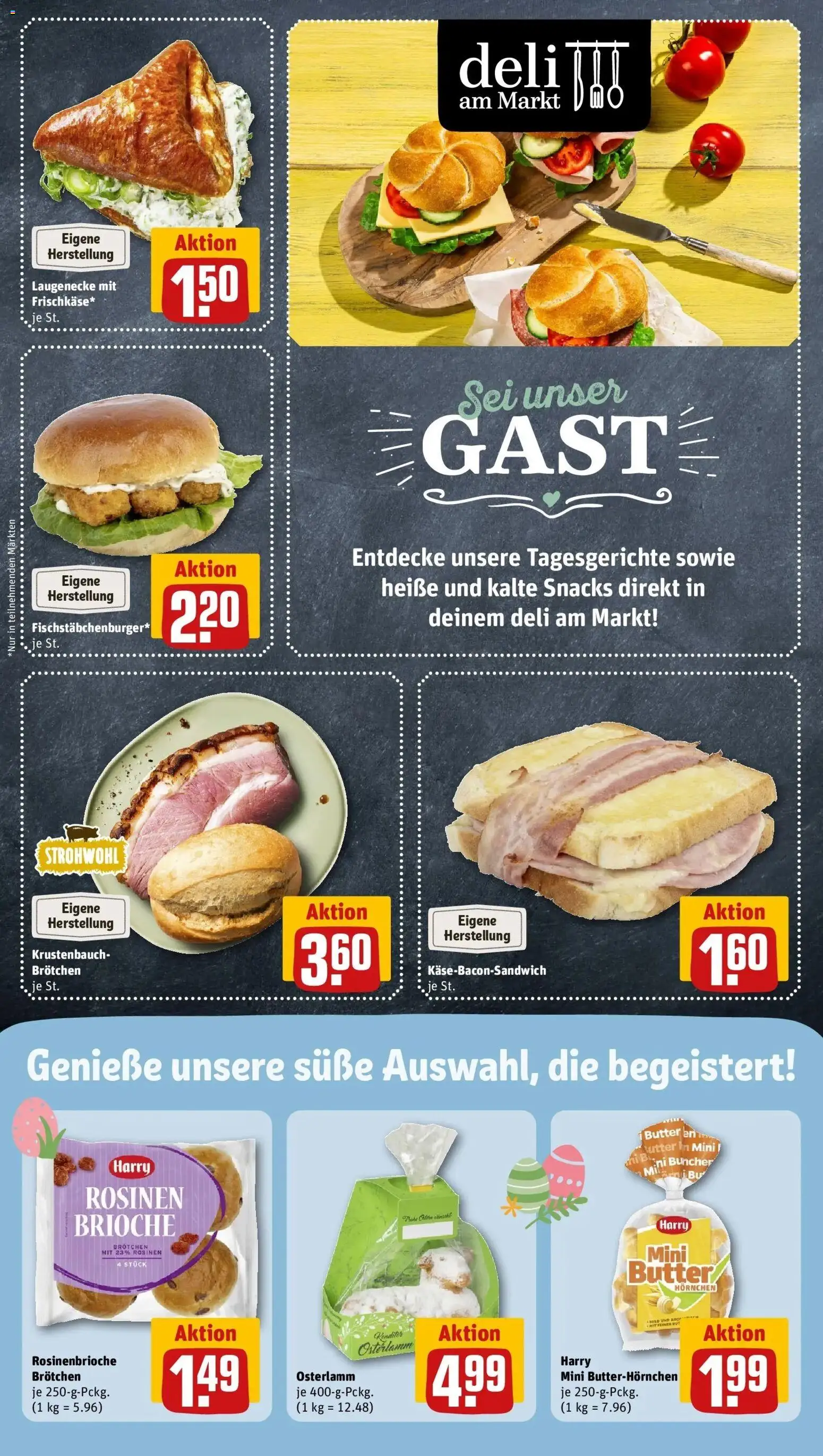 Rewe Prospekt Köln	 – gültig ab 30.03.2026 | Seite: 15 | Produkte: Butter, Rosinen, Frischkase