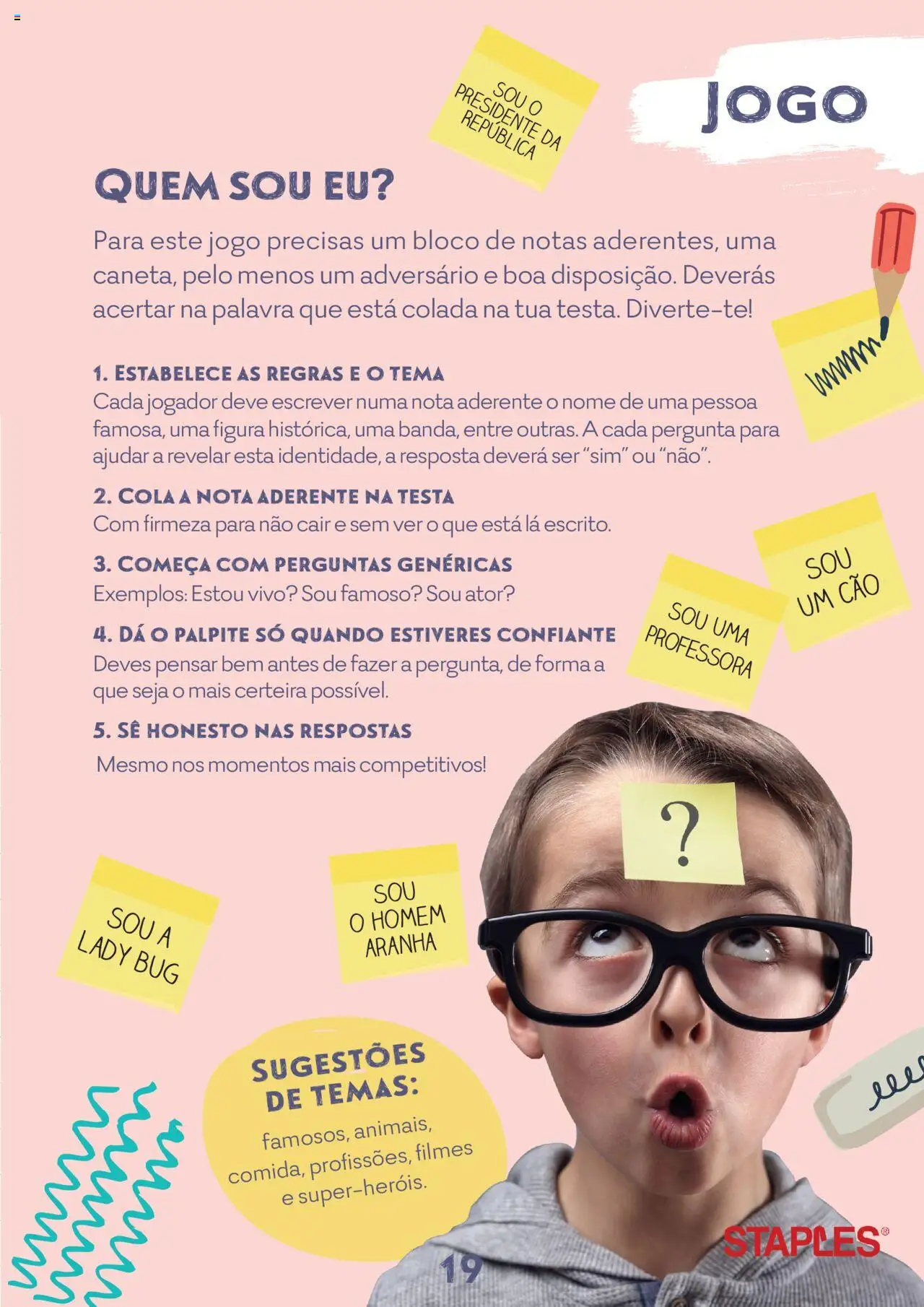 Staples Atividades em Família │ válido de 06.04.2022 | Página: 19