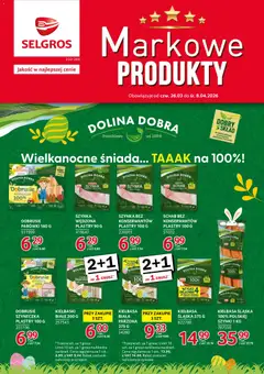 Pogląd oferty "Selgros cash&carry gazetka - Markowe produkty" - ważna od 26.03.2026