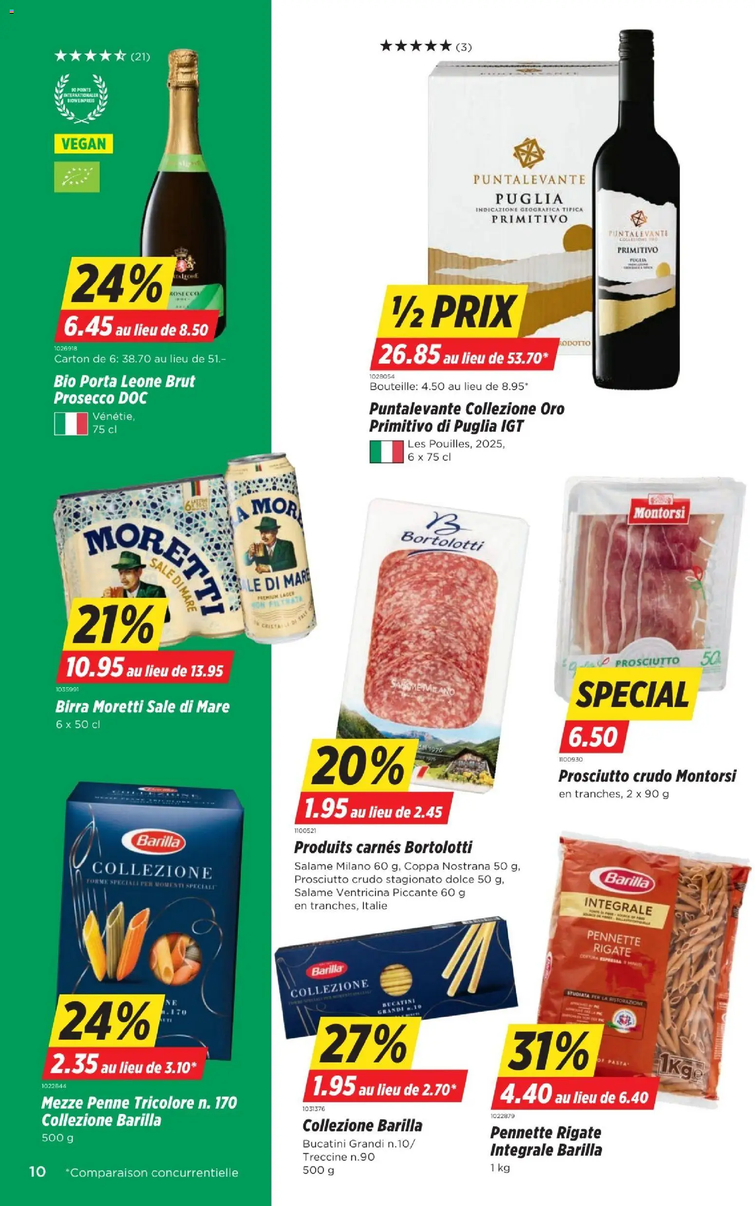 Denner Aktionen FR – gültig ab 13.01.2026 | Seite: 10 | Produkte: Barilla, Pasta