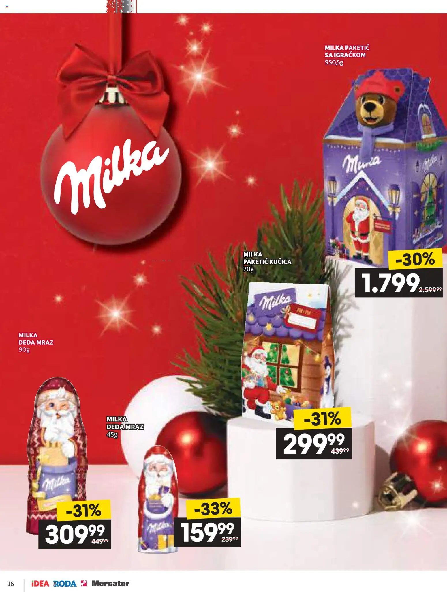 Idea katalog - važi od 11.12.2025 | Strana: 16 | Proizvode: Milka