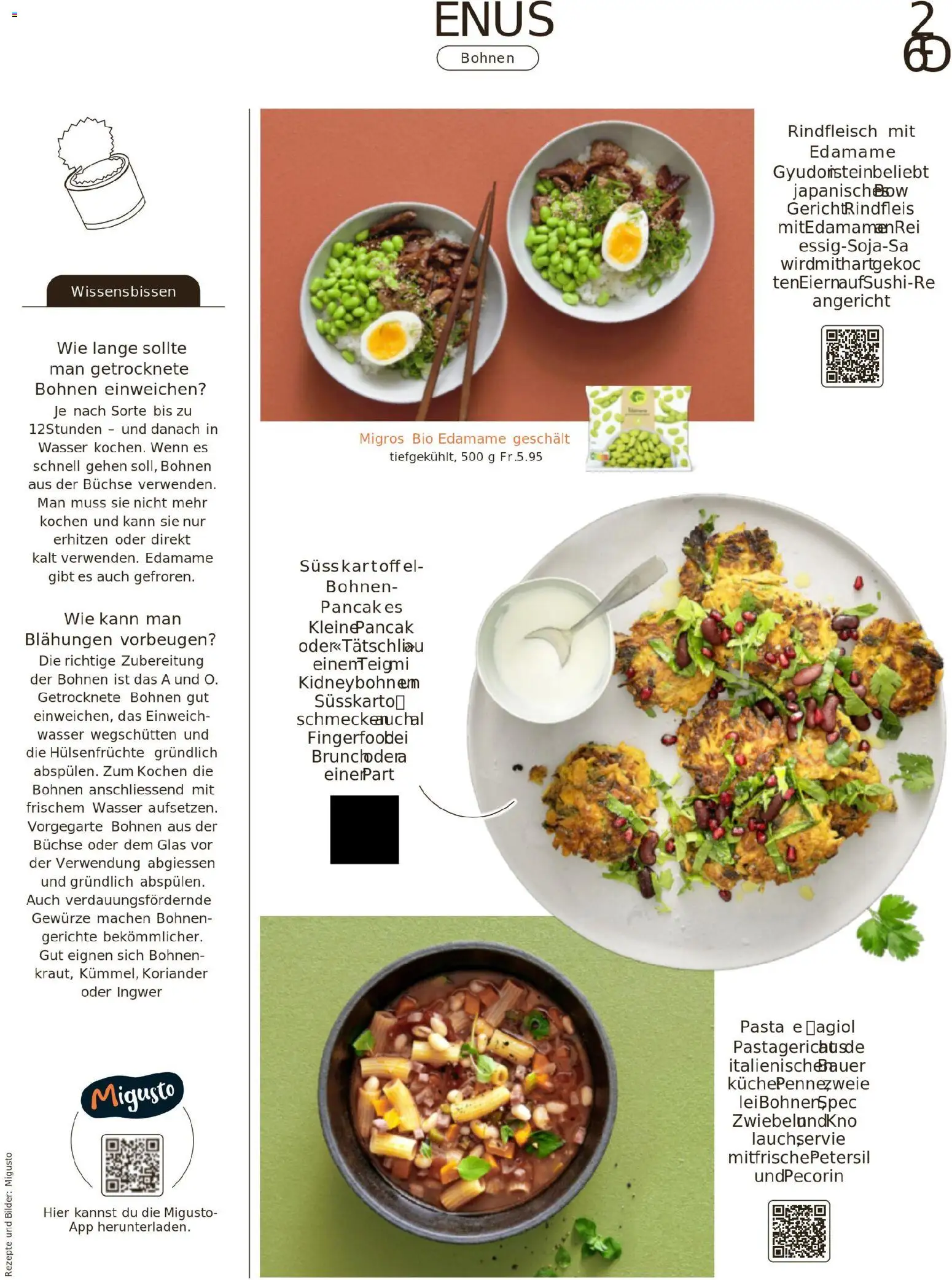 Migros Magazin – gültig ab 10.11.2025 | Seite: 29 | Produkte: Rindfleisch, Pasta, Wasser, Bilder