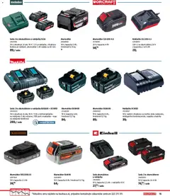 Bauhaus leták platný od 26.01.2026 | Strana: 15 | Produkty: Nabíjačka, Aku, Akumulátor, Metabo