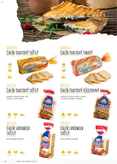 CHLÉB TOASTOVÝ SVĚTLÝ, 500 g od 01.01.2025 | Strana: 8