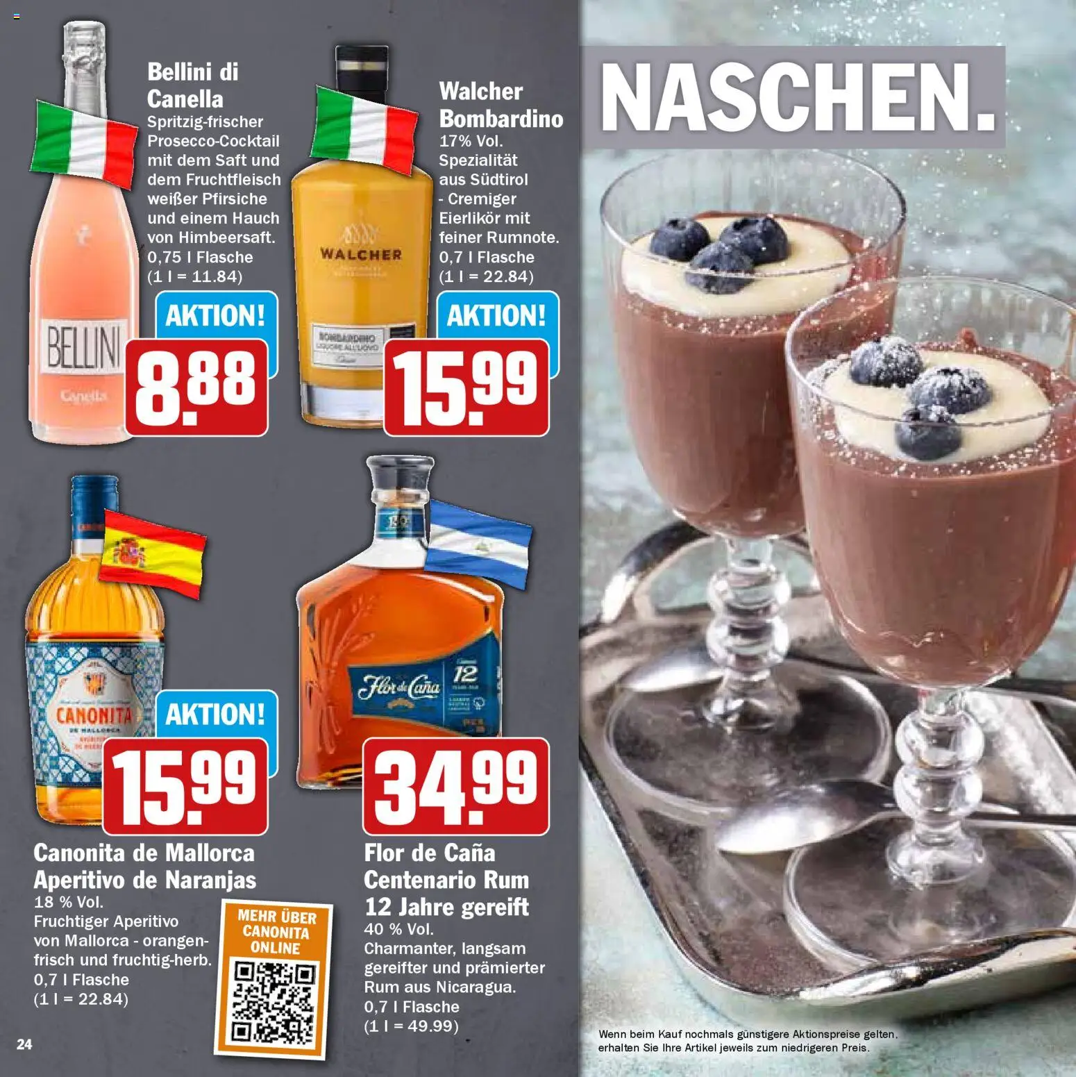 HIT - Feinkostbroschüre – gültig ab 24.11.2025 | Seite: 24 | Produkte: Rum, Orangen, Saft