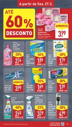 Pré-visualização Aldi folheto válido de 23.03.2026 | Página: 29 | Produtos: Perfume, Inseticida, Cereja, Difusor