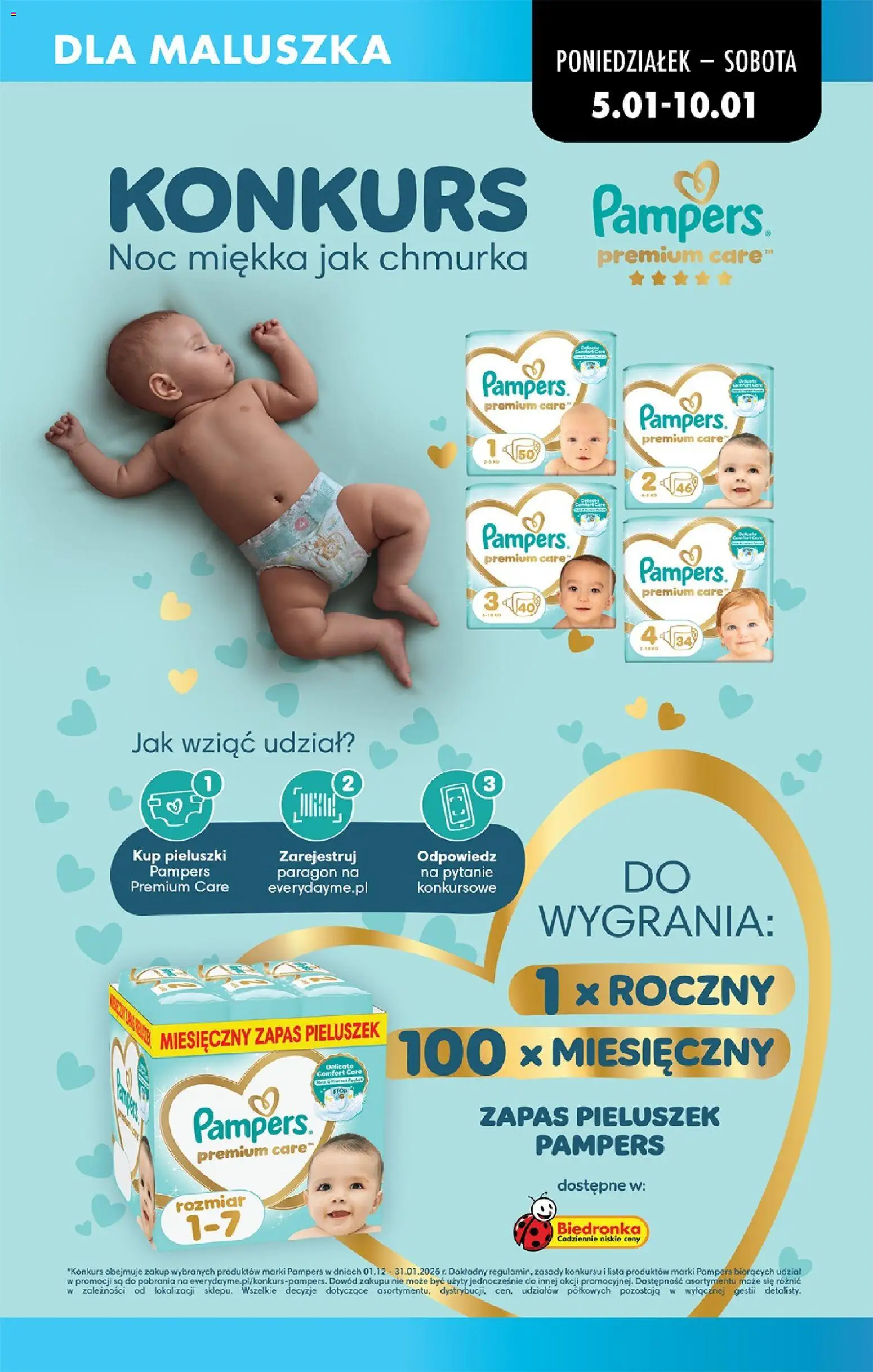 Biedronka gazetka od 05.01.2026 | Strona: 67 | Produkty: Pampers