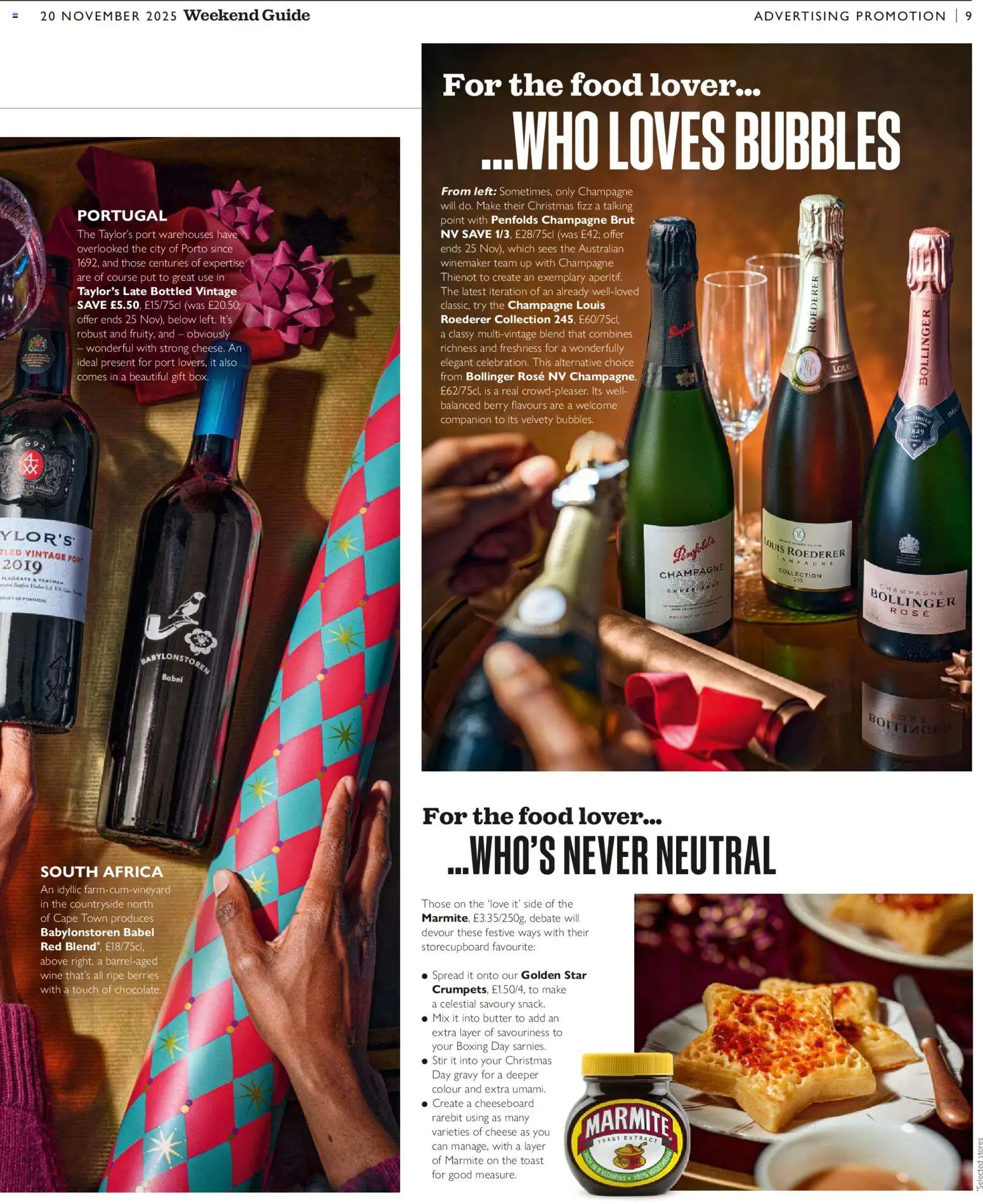 {H1} | Page: 45 | Products: Butter, Cheese, Wine, Champagne