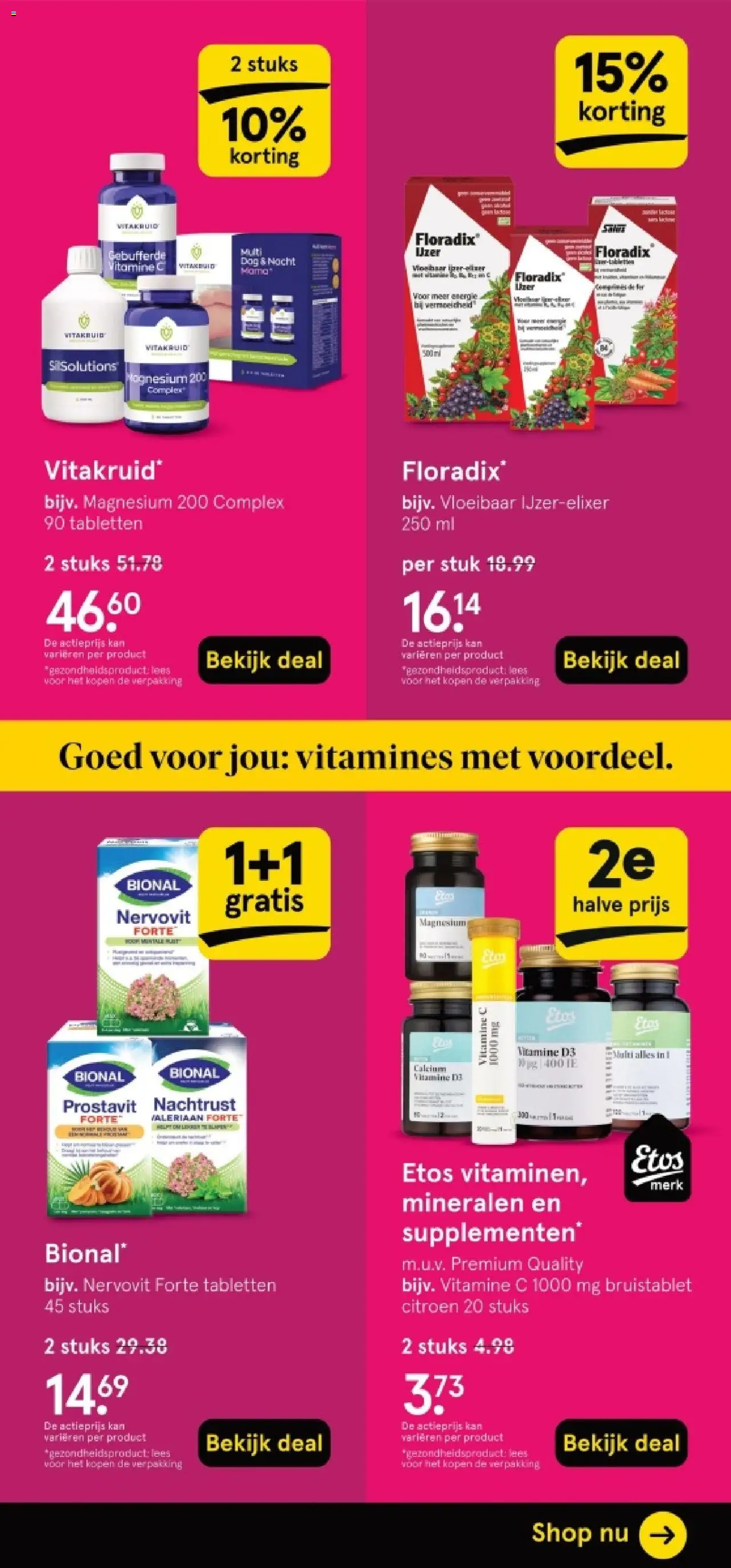  | Pagina: 67 | Producten: Citroen, Kan, Supplementen, Vitamine C