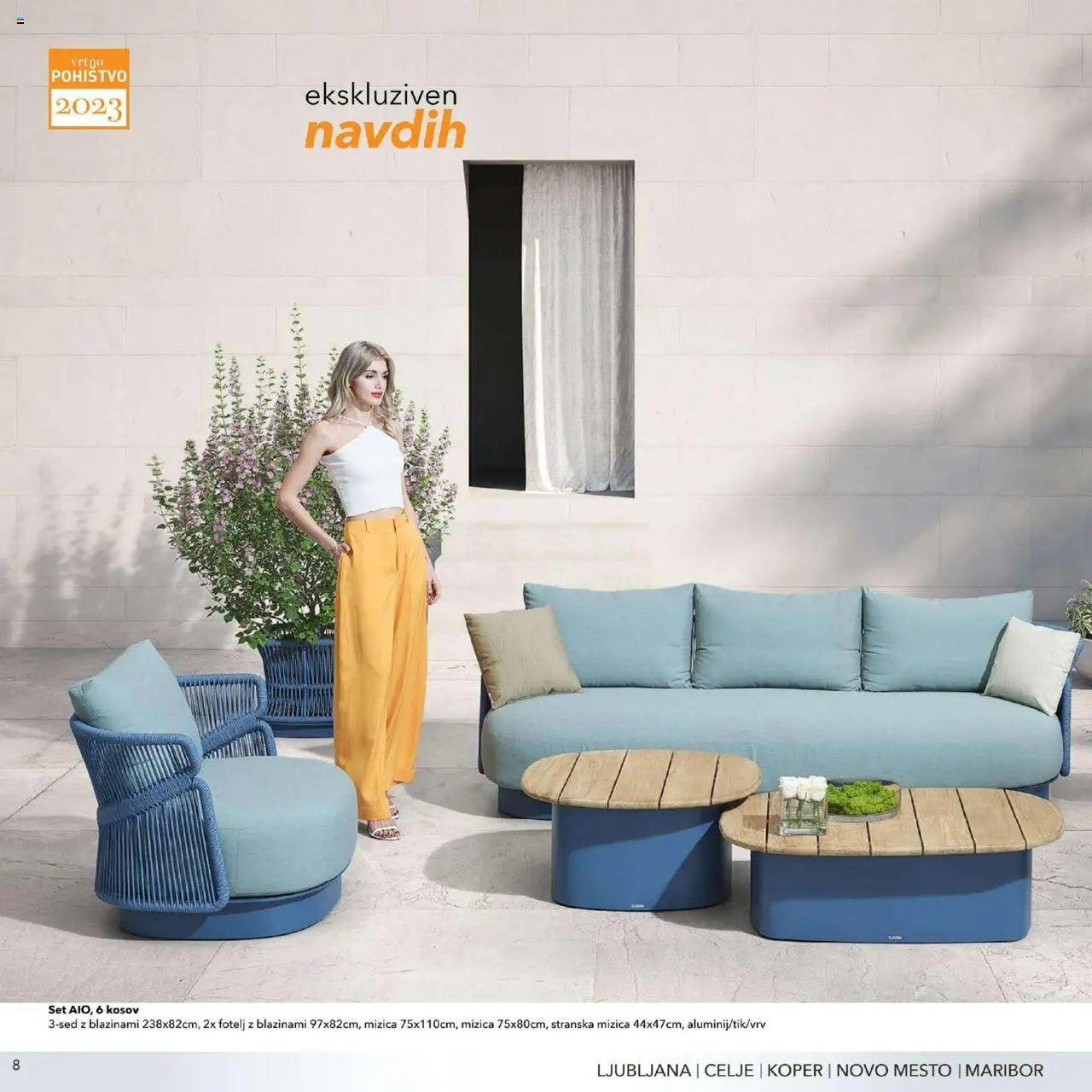 Harvey Norman - Katalog - Vrtno pohištvo │ velja od 01.03.2023 | Stran: 8