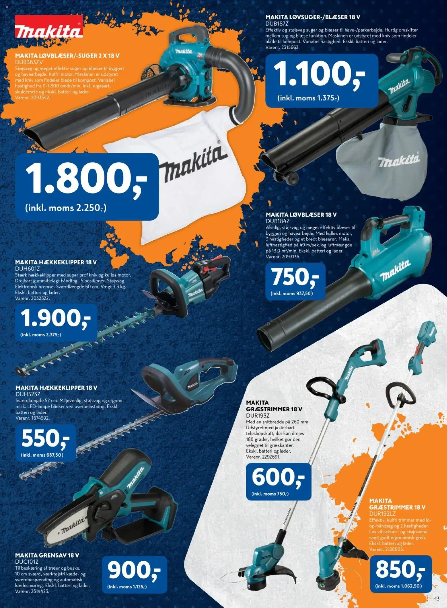 Davidsen tilbudsavis – gyldig fra 30.04.2026 | Side: 13 | Produkter: Søm, Batteri