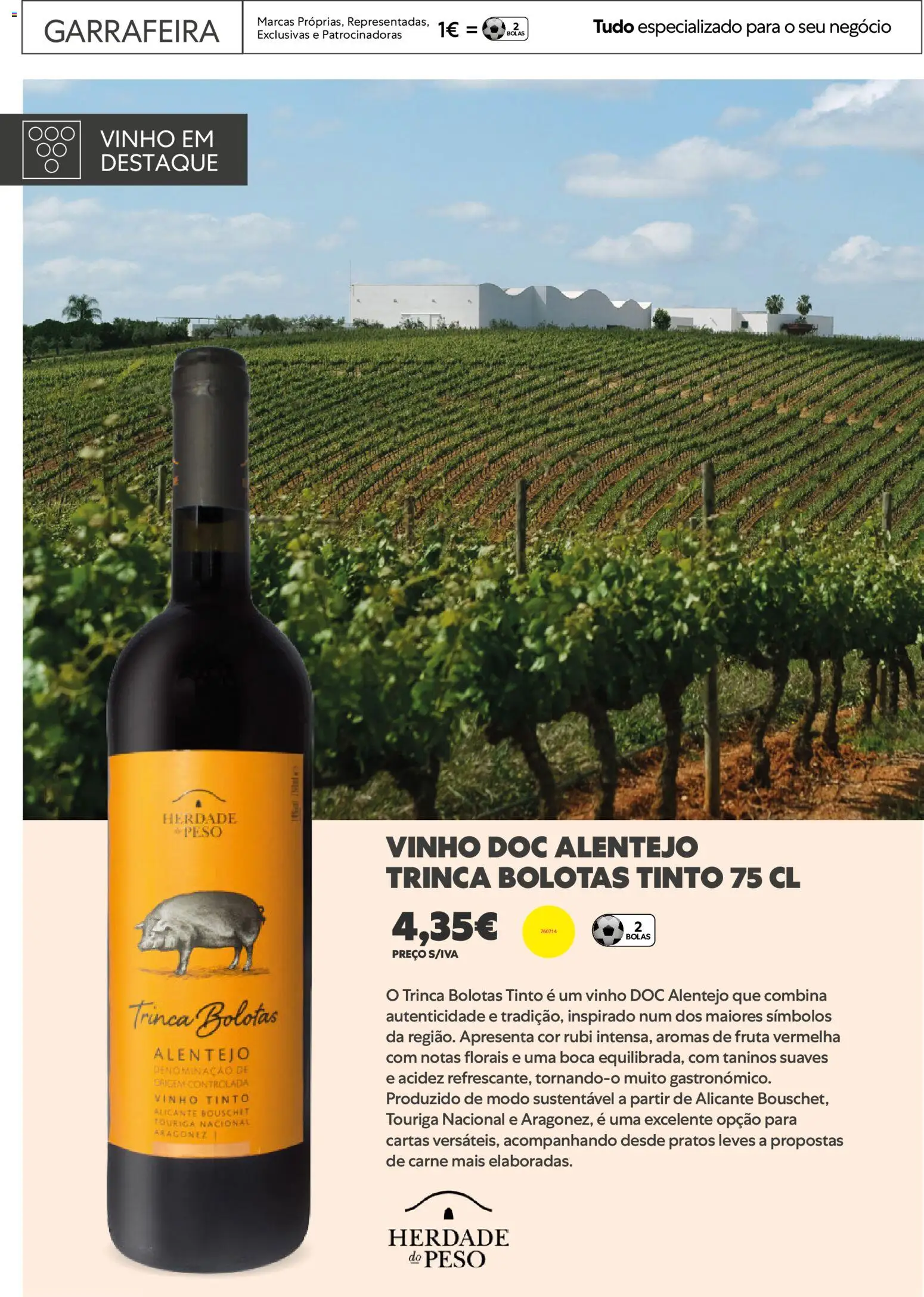 Recheio Horeca │ válido de 24.03.2026 | Página: 27 | Produtos: Pratos, Vinho, Carne, Vinho tinto