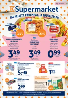 K-Supermarket-mainoslehti voimassa 05.01.2026 alkaen