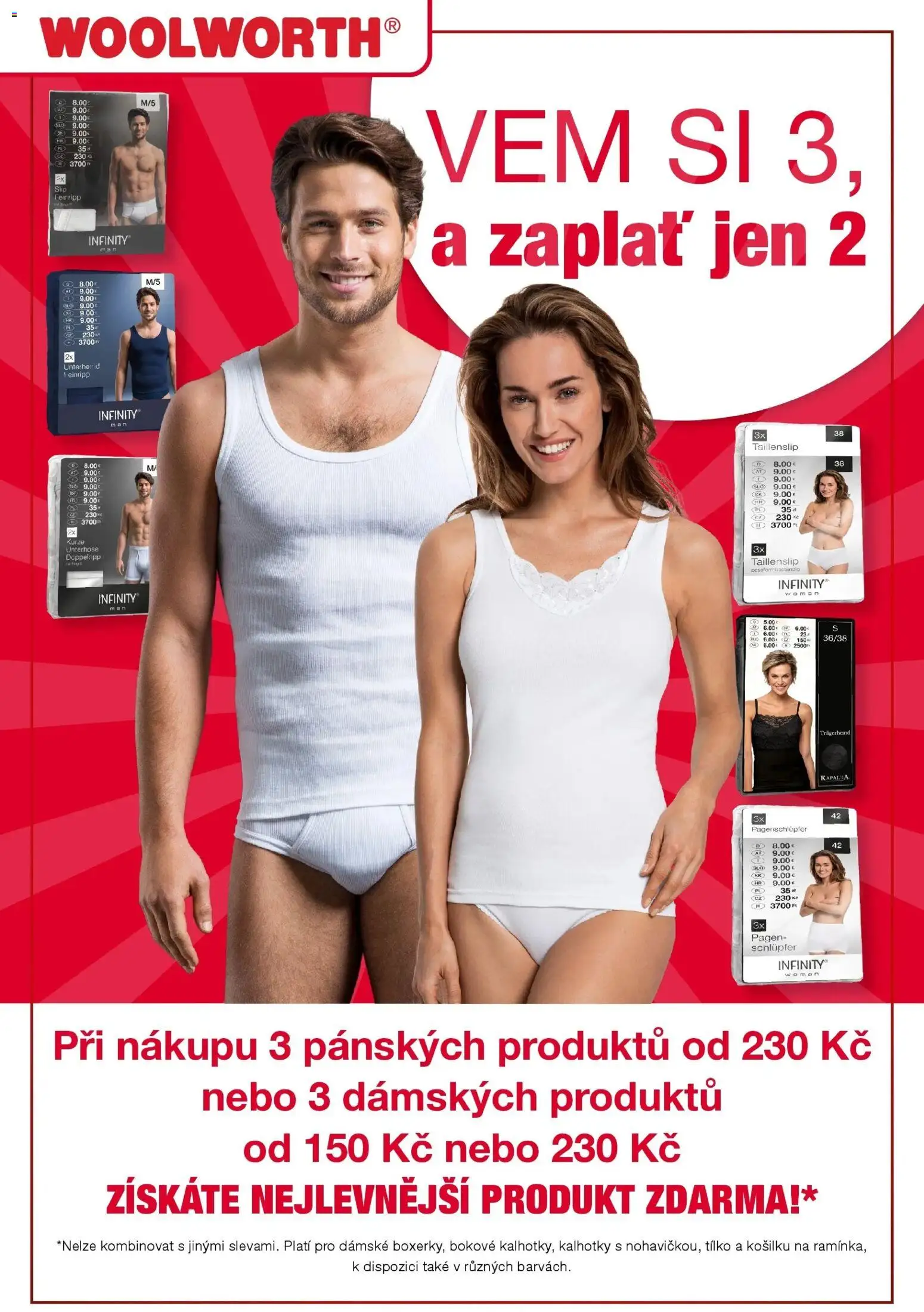 Woolworth leták od 21.11.2025 | Strana: 34 | Produkty: Tílko, Kalhotky