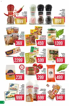 COOP akciós ujság - amely érvényes a következő dátumtól: 24.07.2025 | Oldal: 9 | Termékek: Chili, Fűszerkeverék, Chilis bab, Szósz
