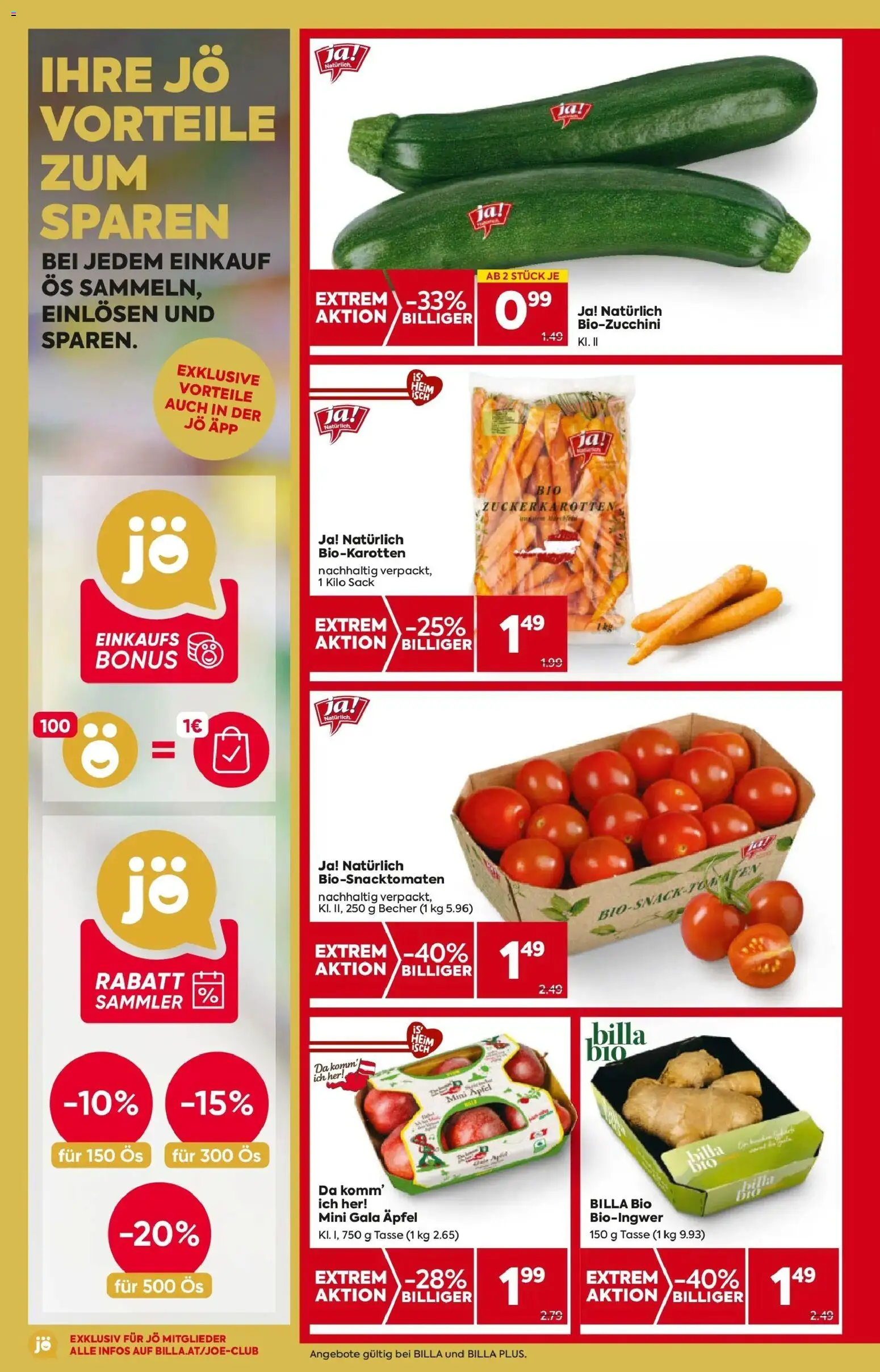 Billa Flugblatt - Oberndorf Bei Salzburg, Lamprechtshausen, Maria Alm gültig ab 27.12.2025 | Seite: 6 | Produkte: Äpfel