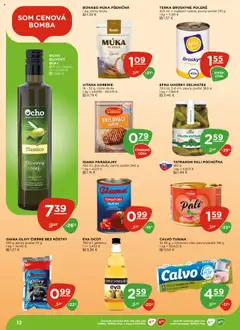Terno leták │ platný od 03.07.2025 | Strana: 12 | Produkty: Paradajky, Olivový olej, Apple, Múka