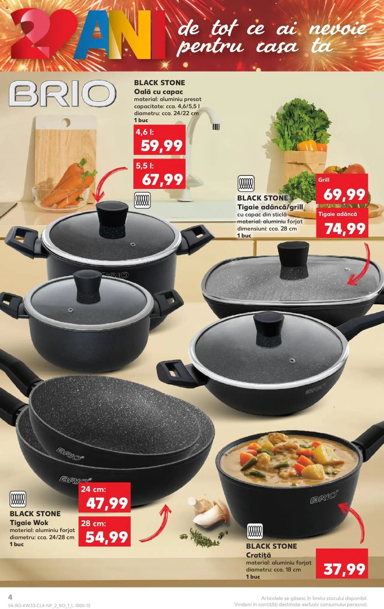 Catalog Kaufland - Deva – valabil de la 13.08.2025 | Pagină: 4 | Produse: Tigaie, Cratiță, Oală